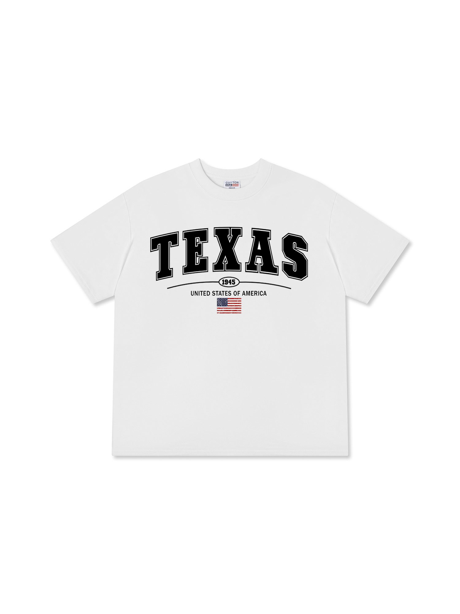 Áo Thun Relaxed Fit USA Texas 1945