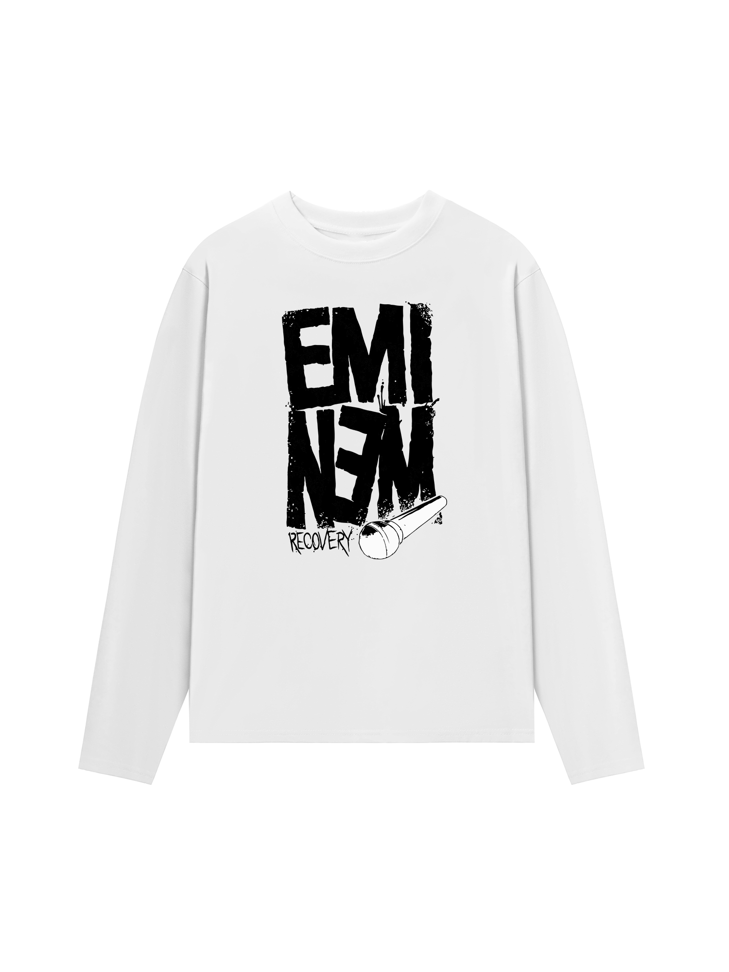 Áo Thun Dài Tay Rapper Eminem Recovery
