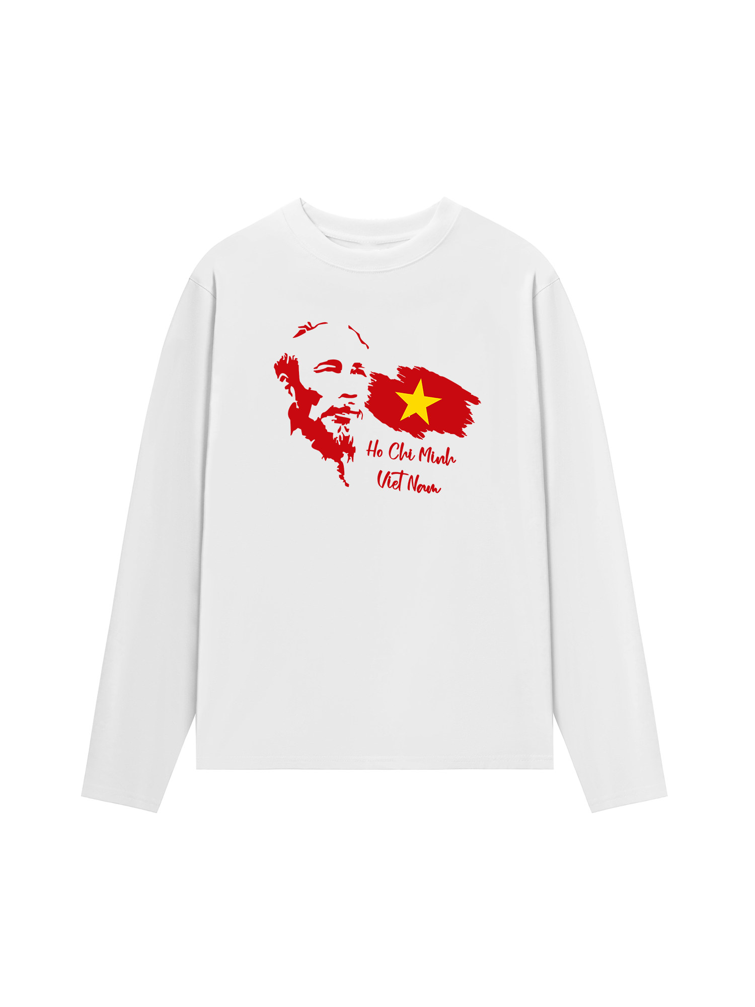 Áo Thun Dài Tay Hồ Chí Minh