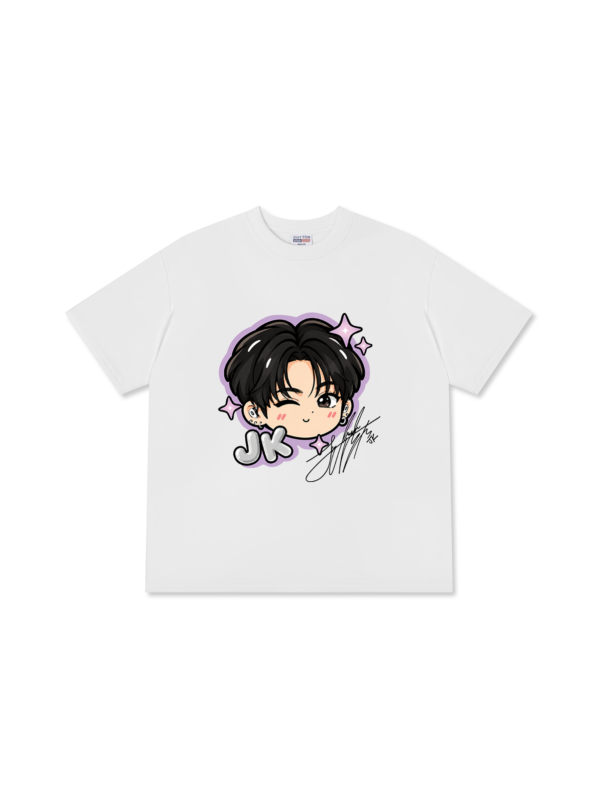 Áo Thun Relaxed Fit JK Chibi