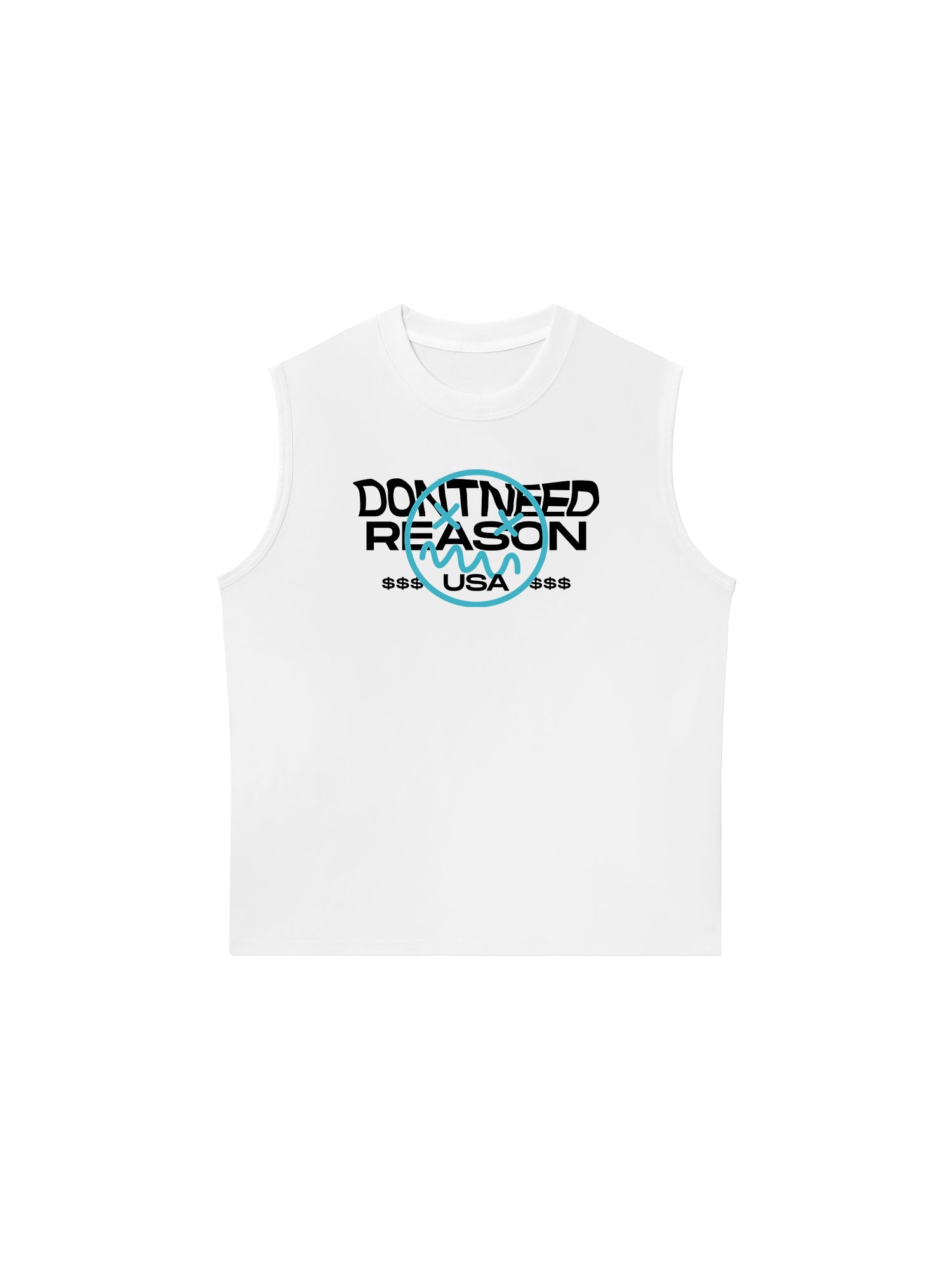 Áo Ba Lỗ Relaxed Fit USA Dont Need Reason