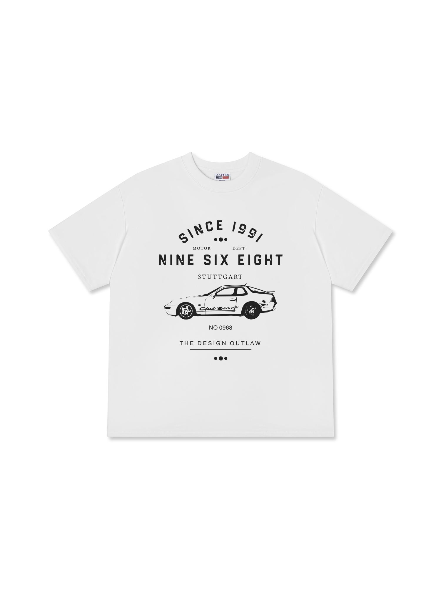 Áo Thun Relaxed Fit Porsche Nine Six Eight