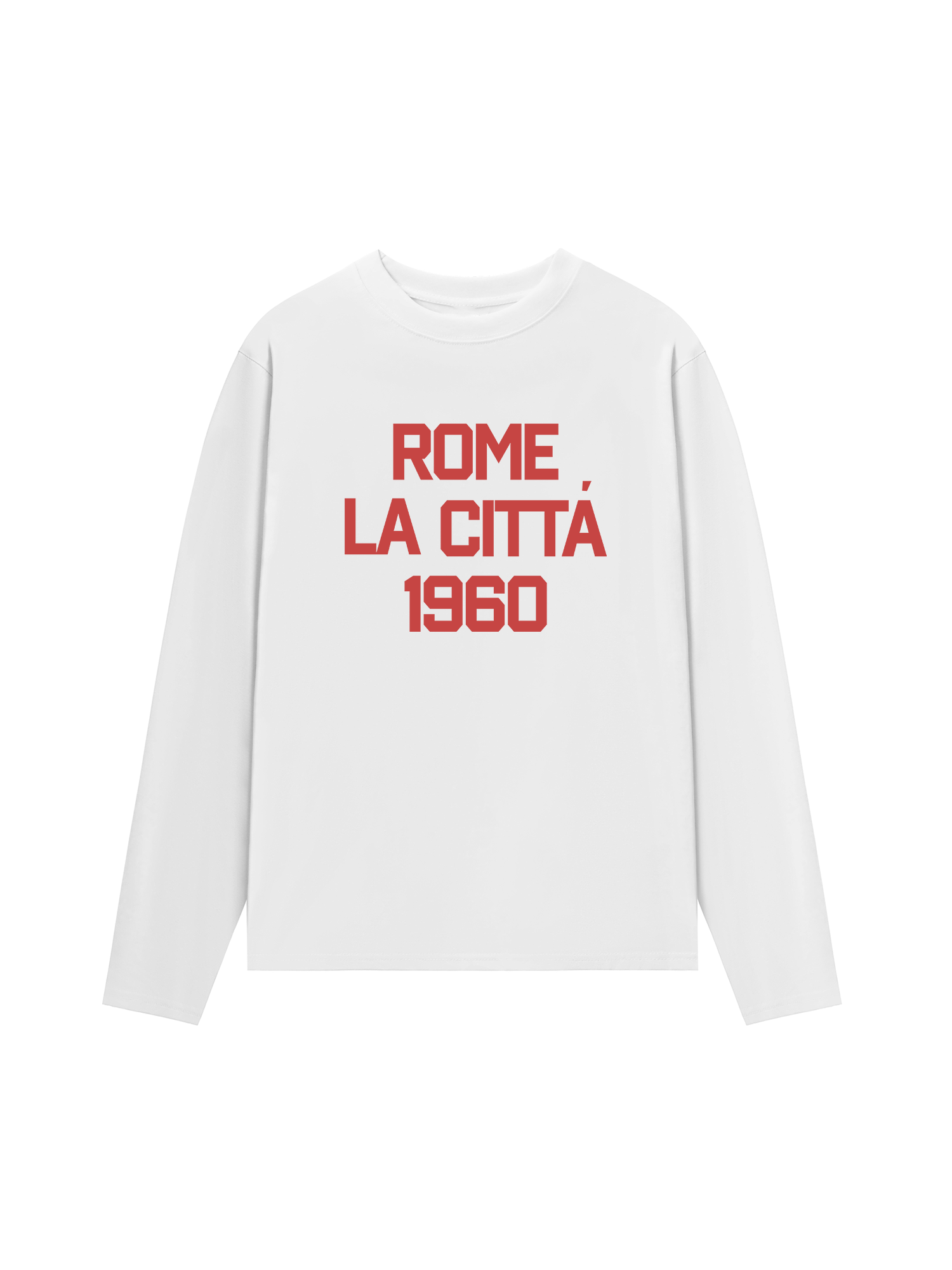 Áo Thun Dài Tay Rome La Citta