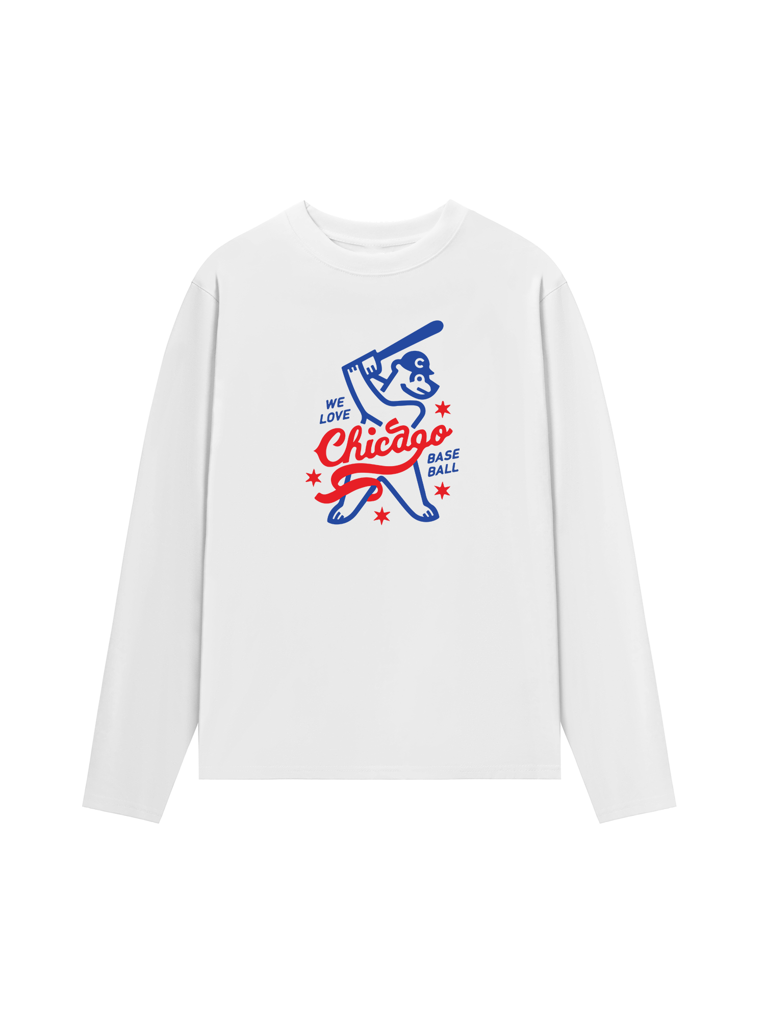 Áo Thun Dài Tay We Love Baseball