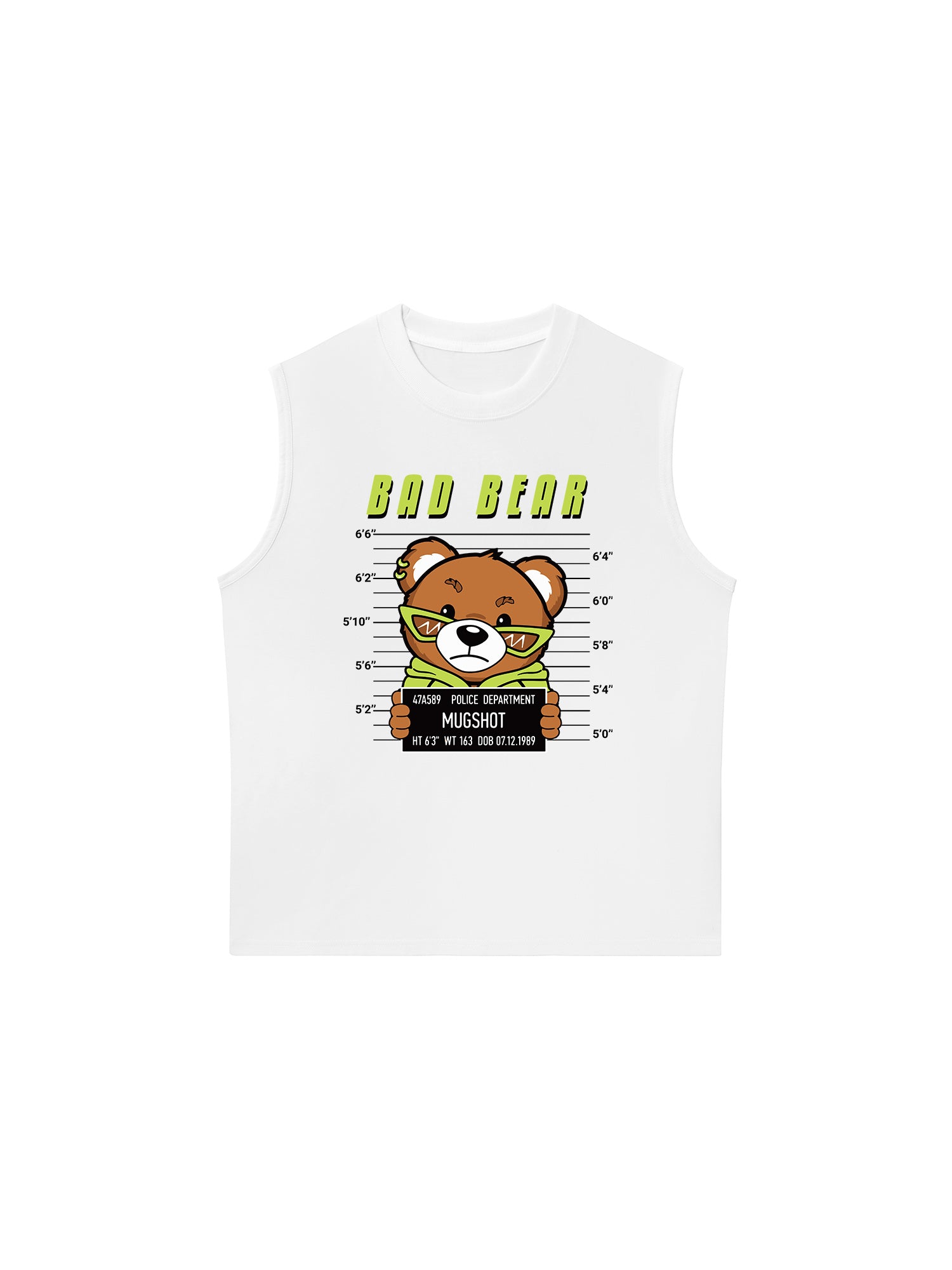 Áo Ba Lỗ Relaxed Fit Bad Bear