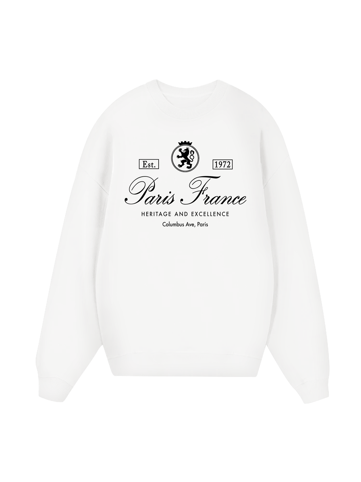 Vintage Paris France Sweater