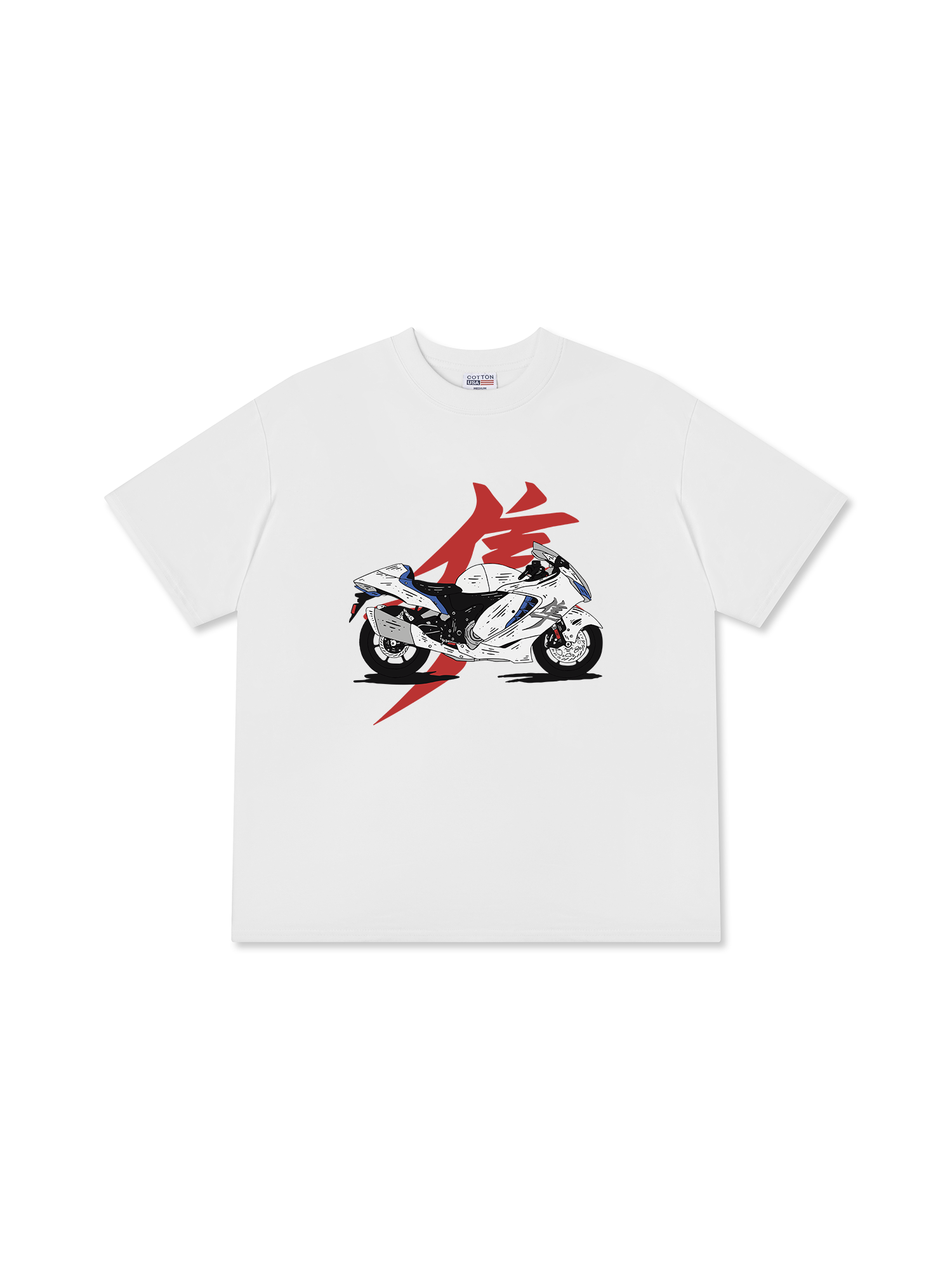 Áo Thun Relaxed Fit Suzuki Hayabusa Sky Hunter