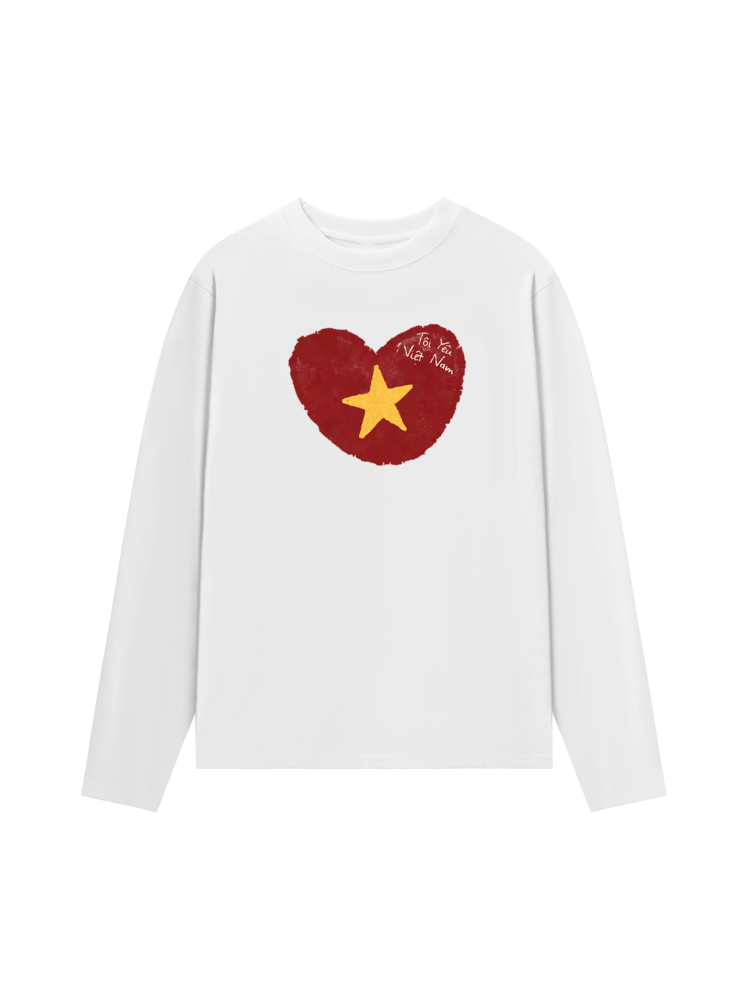 Áo Thun Dài Tay Tôi Yêu Việt Nam
