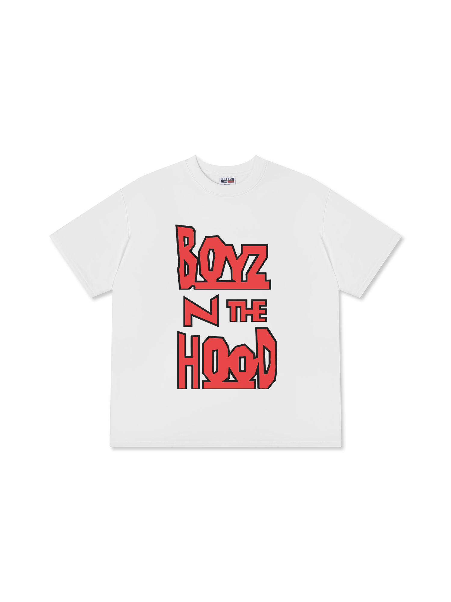 Áo Thun Relaxed Fit Rapper Boyz N The Hood