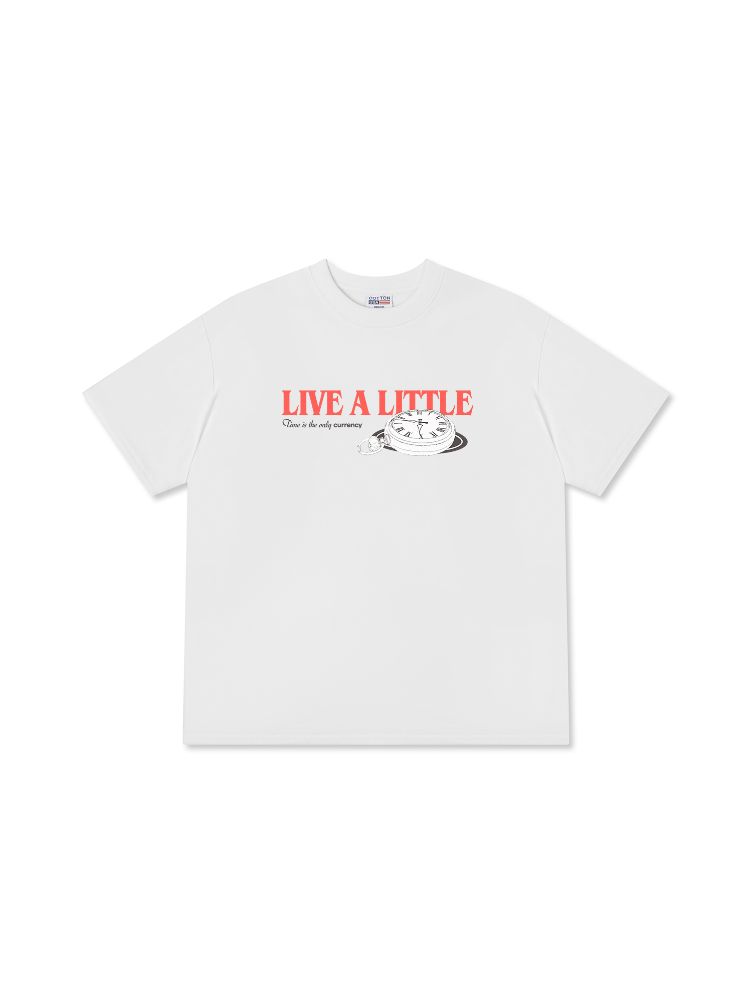 Áo Thun Relaxed Fit Live A Little