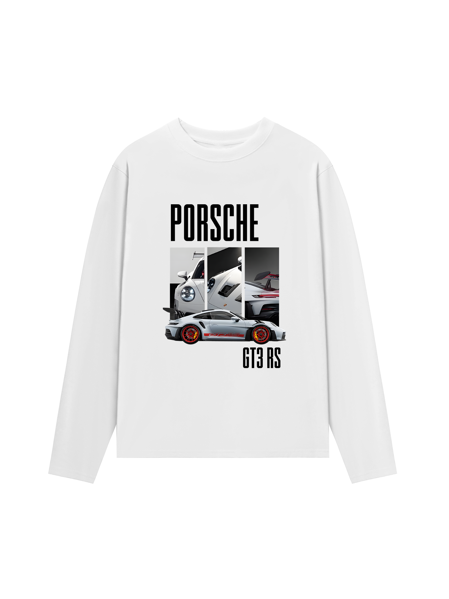 Áo Thun Dài Tay Porsche Posing GT3 RS