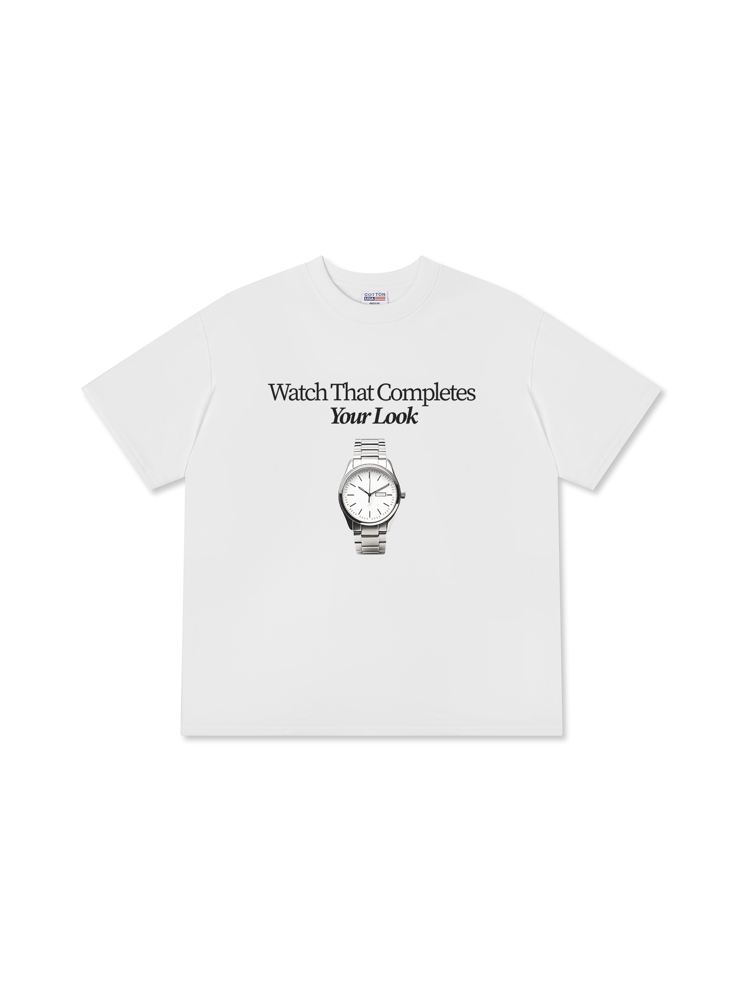 Áo Thun Relaxed Fit Watch That Completes