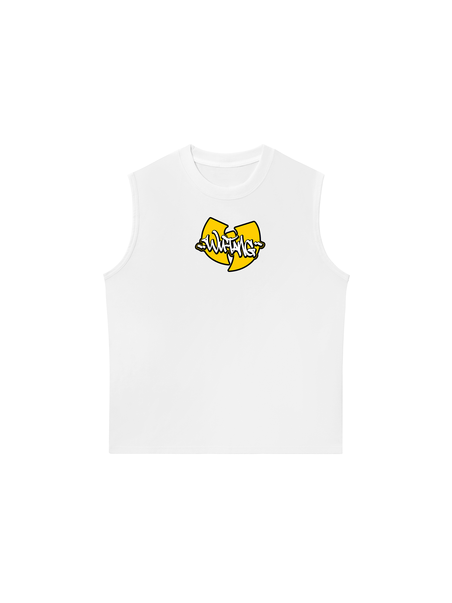 Áo Ba Lỗ Relaxed Fit Rapper Wu-Tang Clan Logo