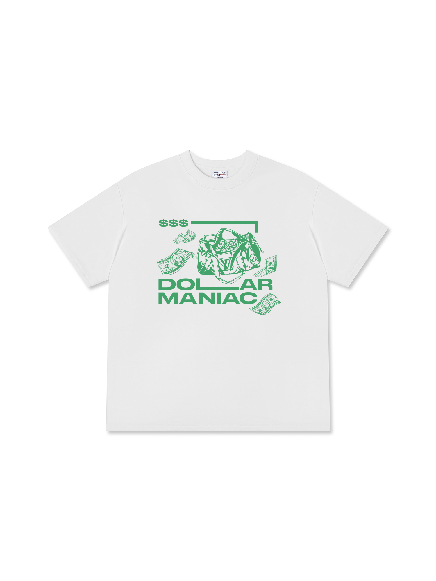 Áo Thun Relaxed Fit Money Dolar Maniac