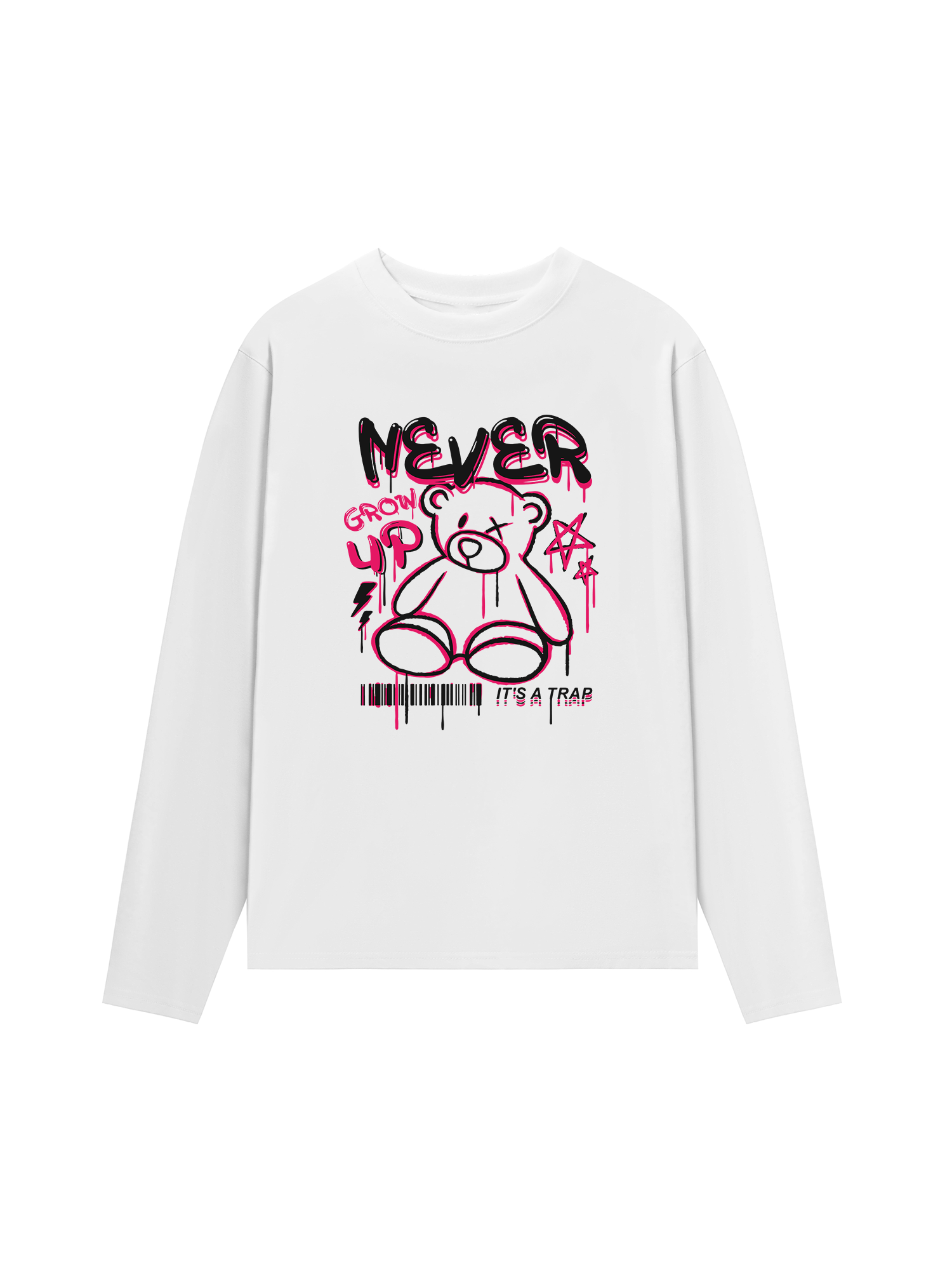 Áo Thun Dài Tay Never Grow Up