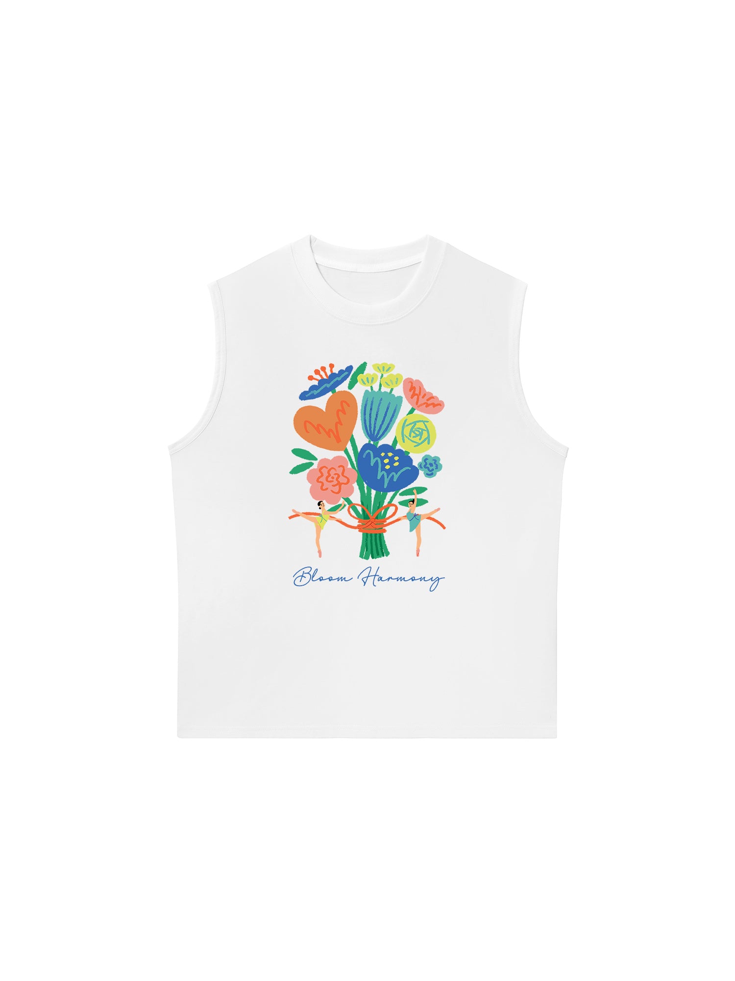 Áo Ba Lỗ Relaxed Fit Bloom Harmony