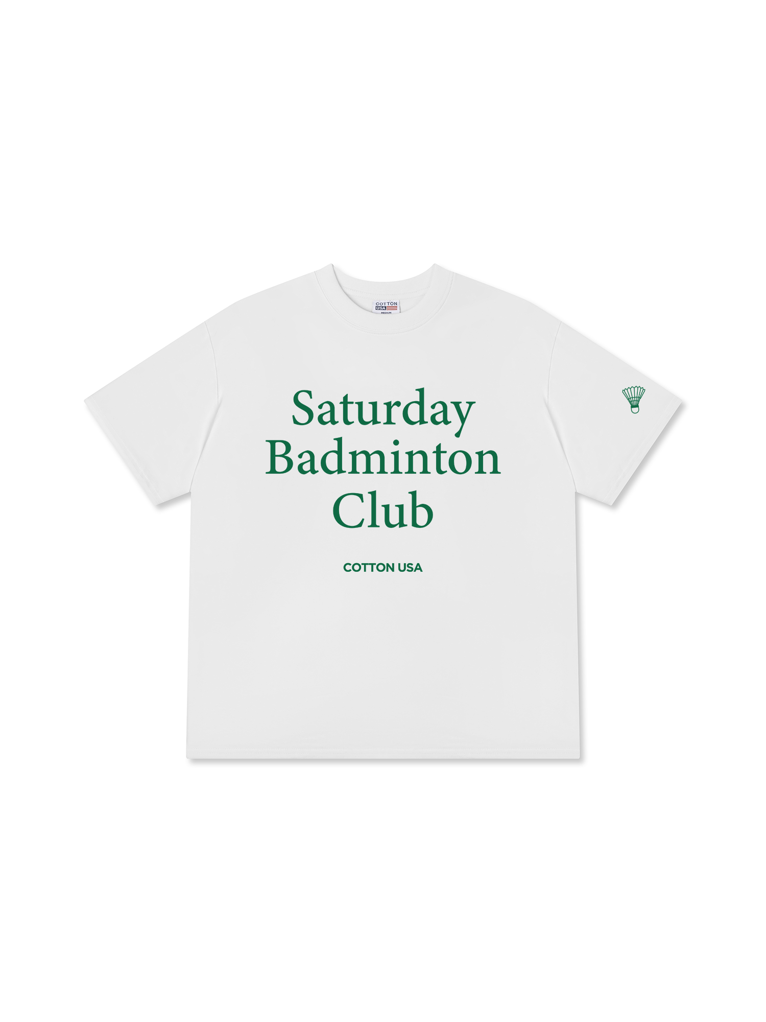 Áo Thun Relaxed Fit Saturday Badminton Club