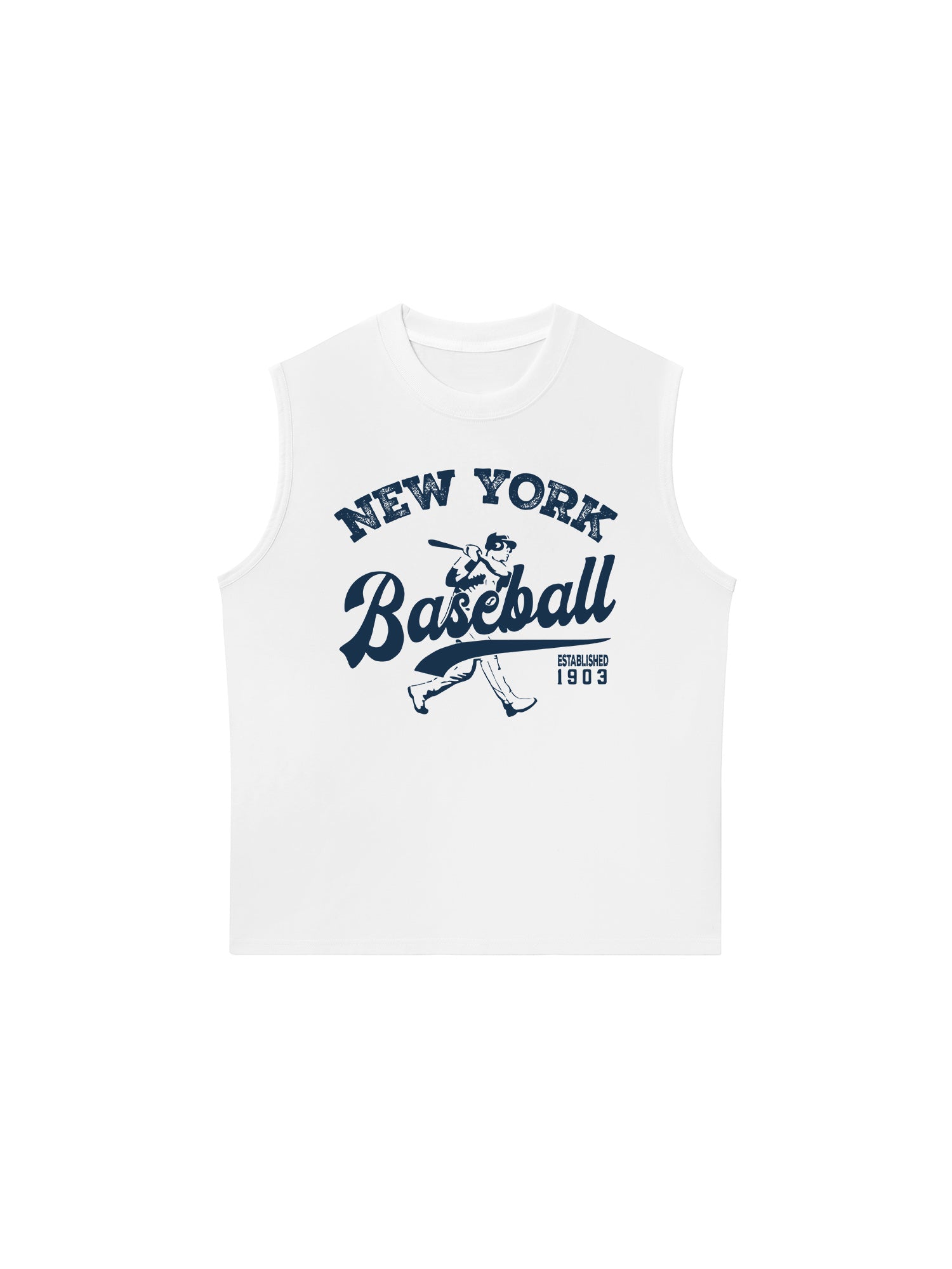 Áo Ba Lỗ Relaxed Fit Baseball NewYork