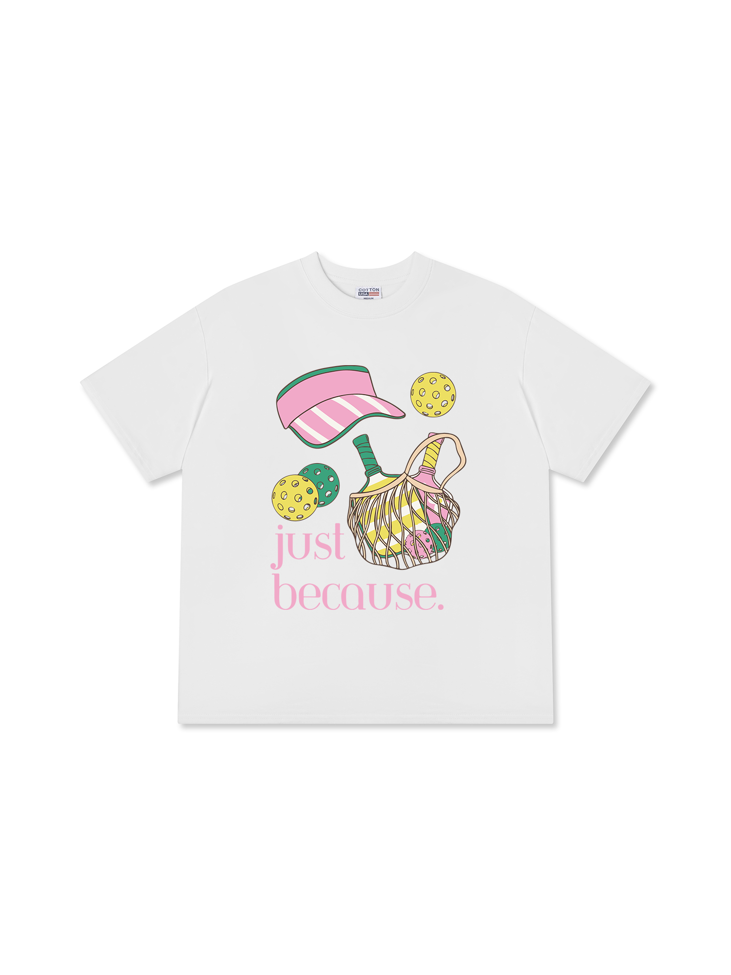 Áo Thun Relaxed Fit Pickleball Just Because