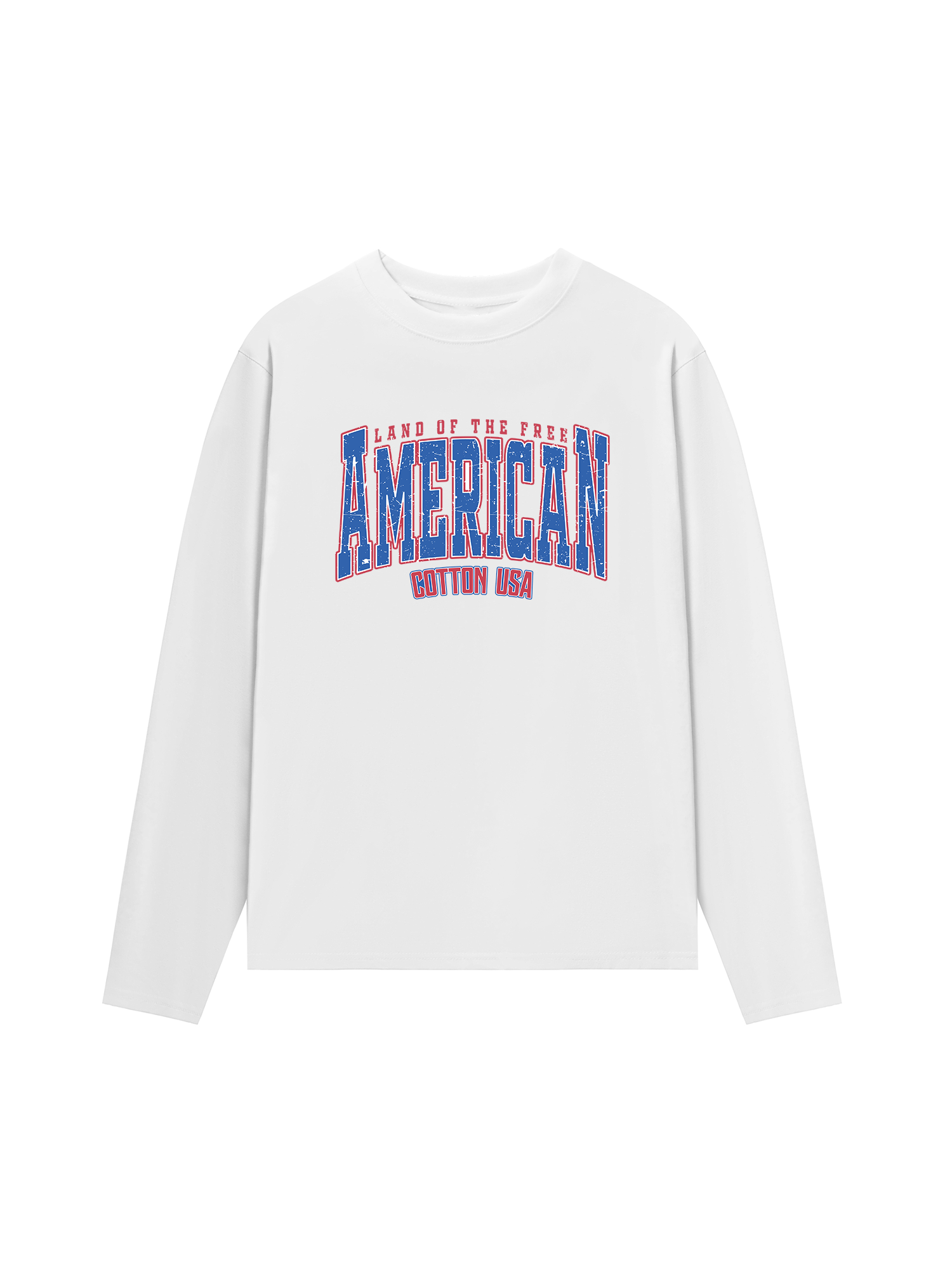 Áo Thun Dài Tay USA Land Of The Free