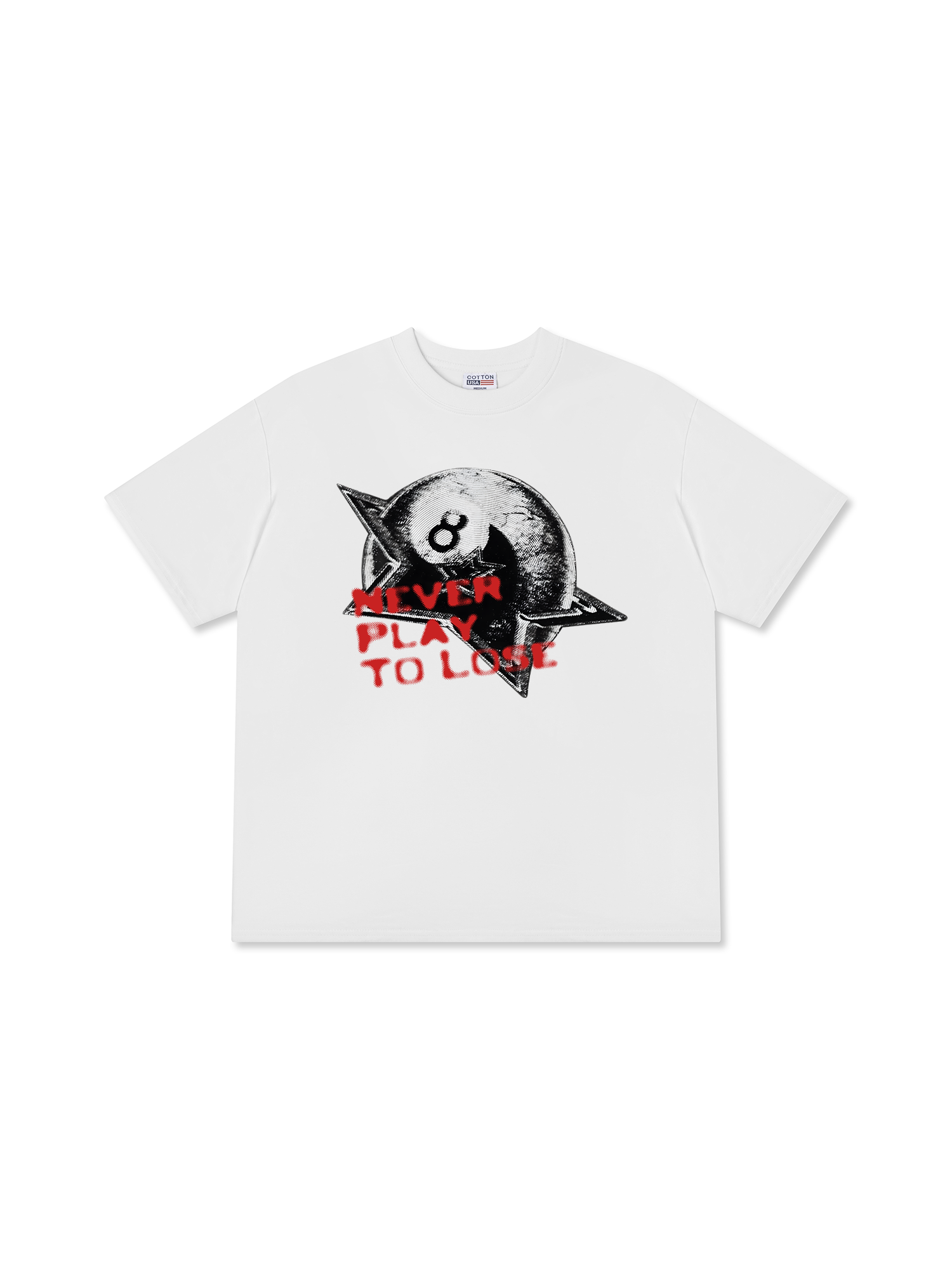 Áo Thun Relaxed Fit Billiards Never Play To Lose
