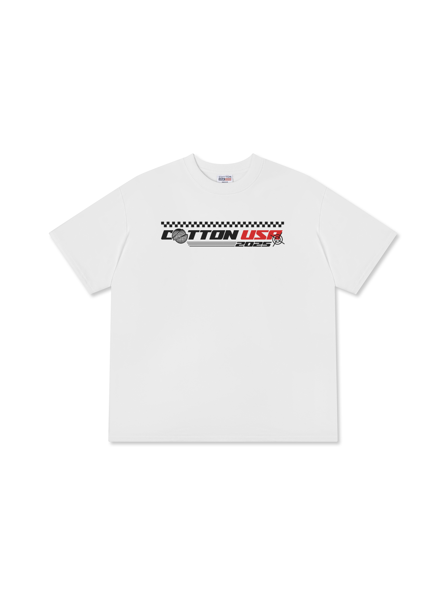 Áo Thun Relaxed Fit USA Target Mode