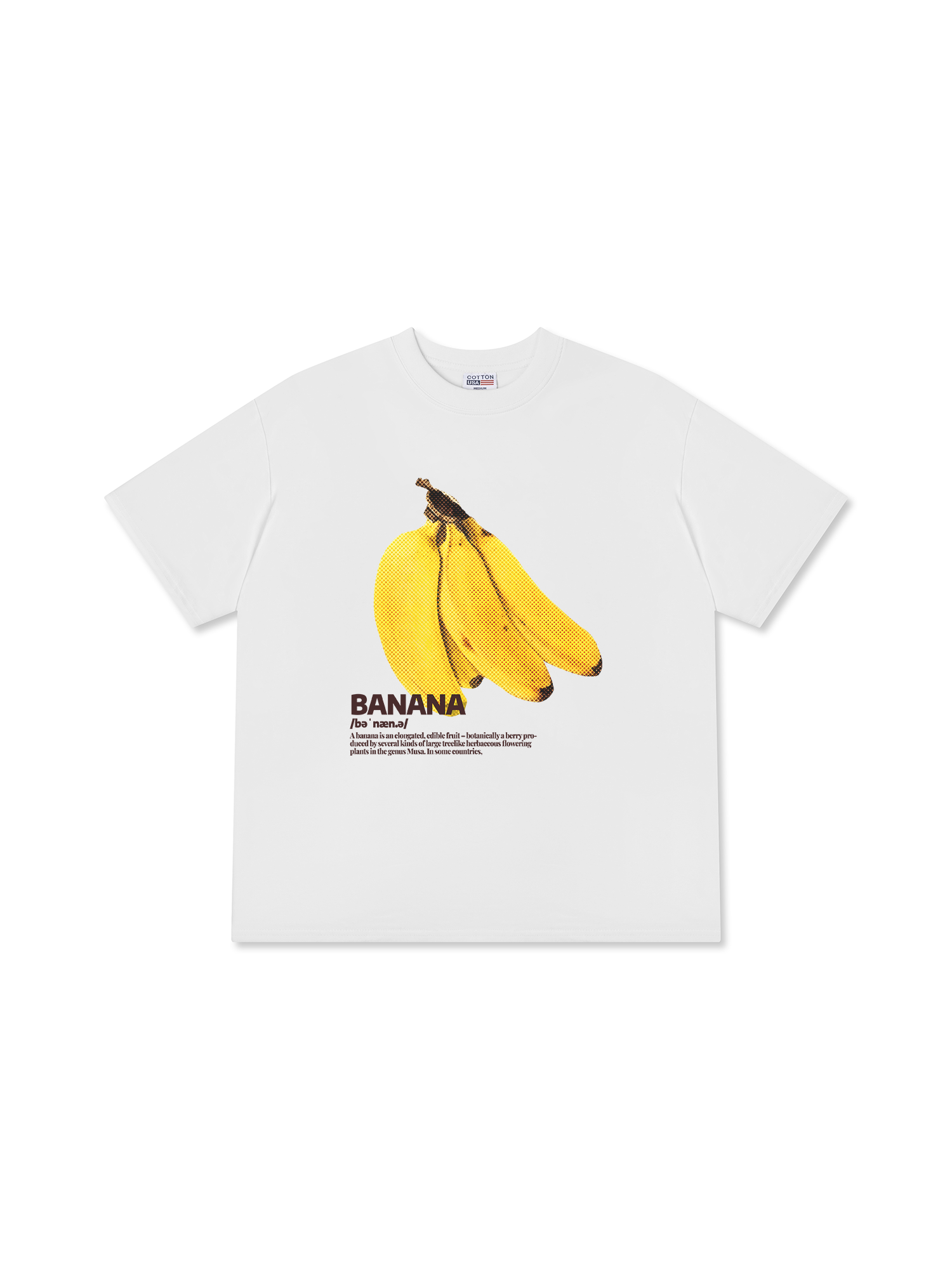 Áo Thun Relaxed Fit Tropical Banana Retro