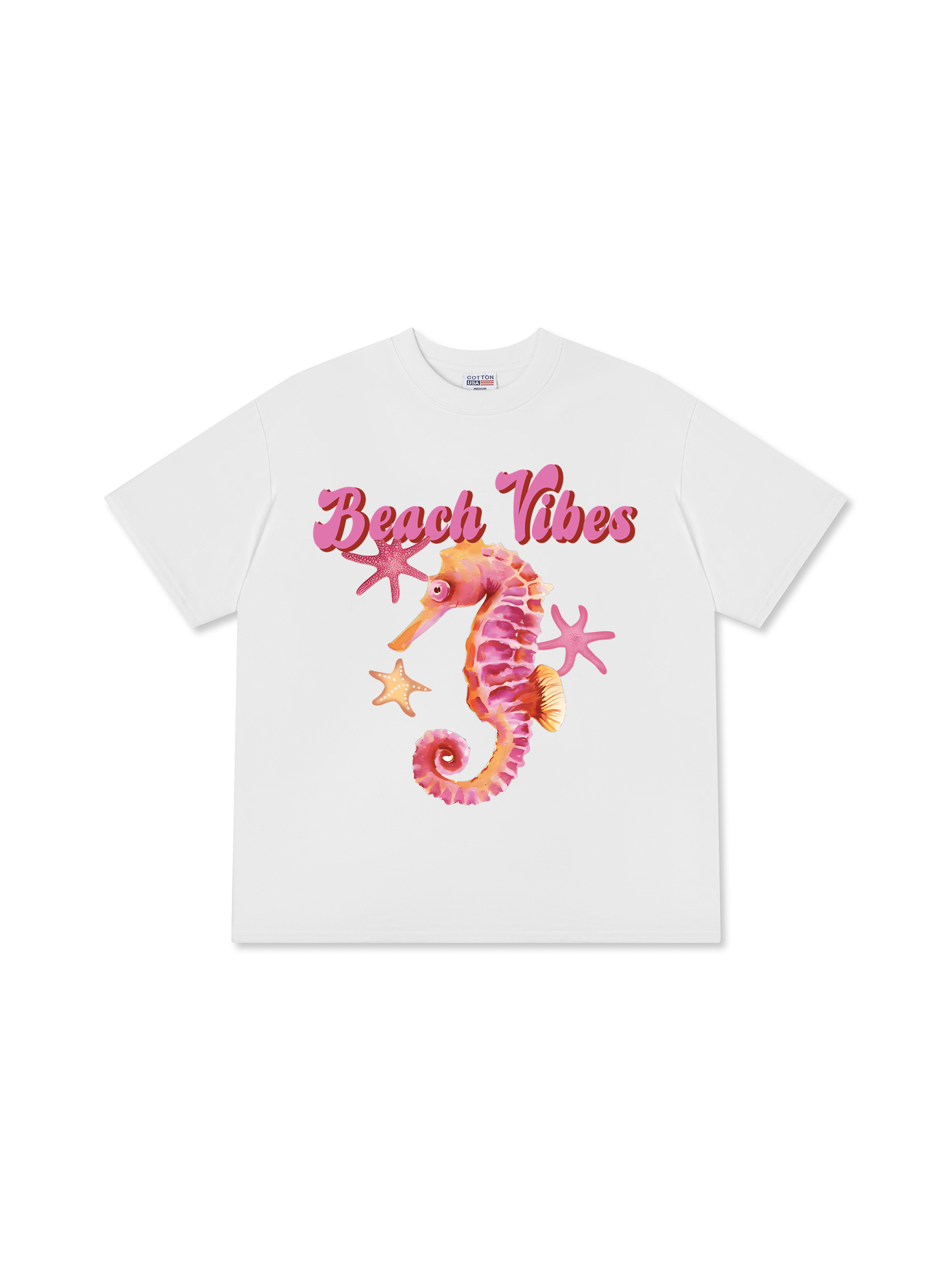 Áo Thun Relaxed Fit Tropical Hippocampus