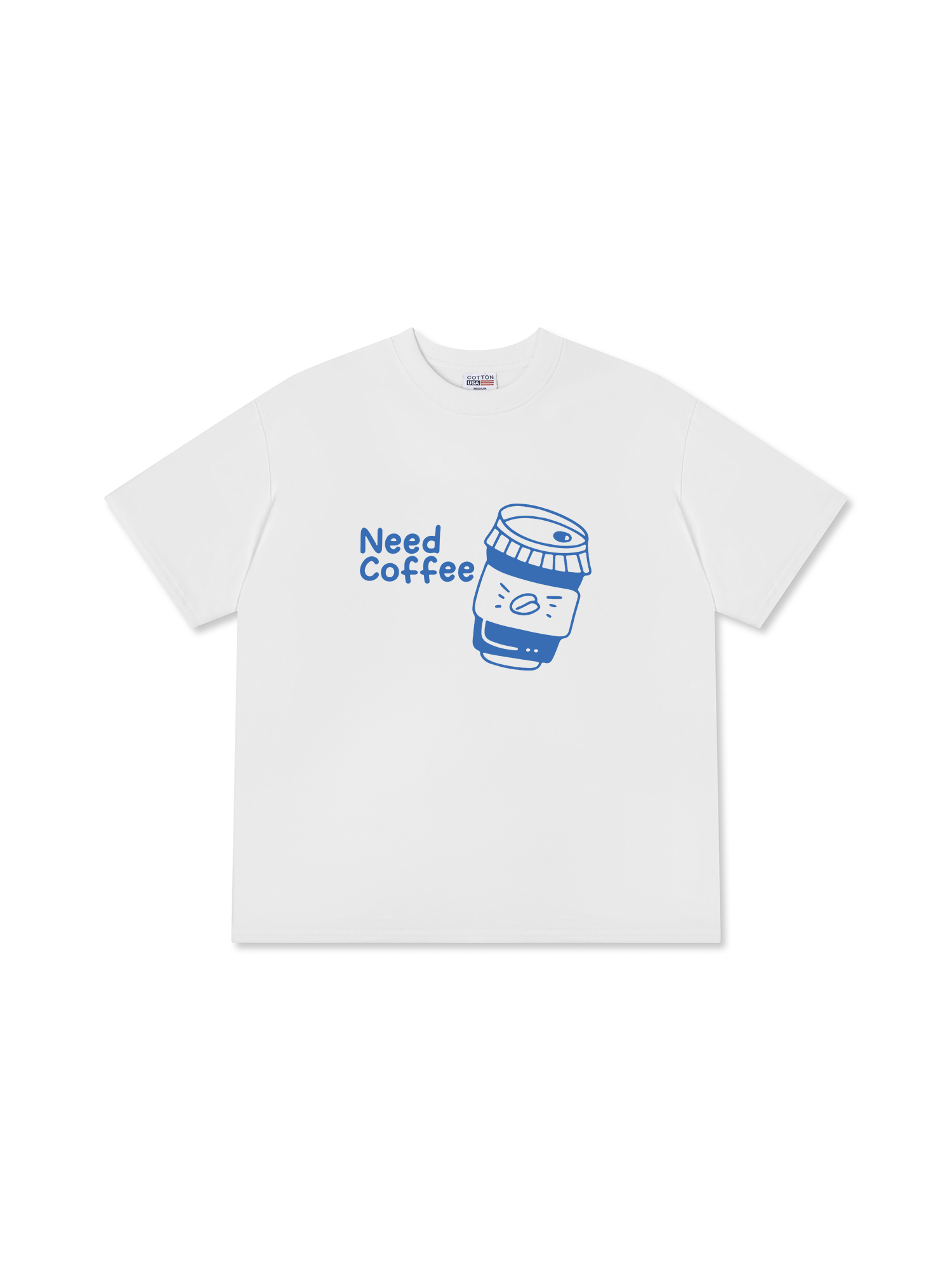 Áo Thun Relaxed Fit Daily Cup Need Coffee