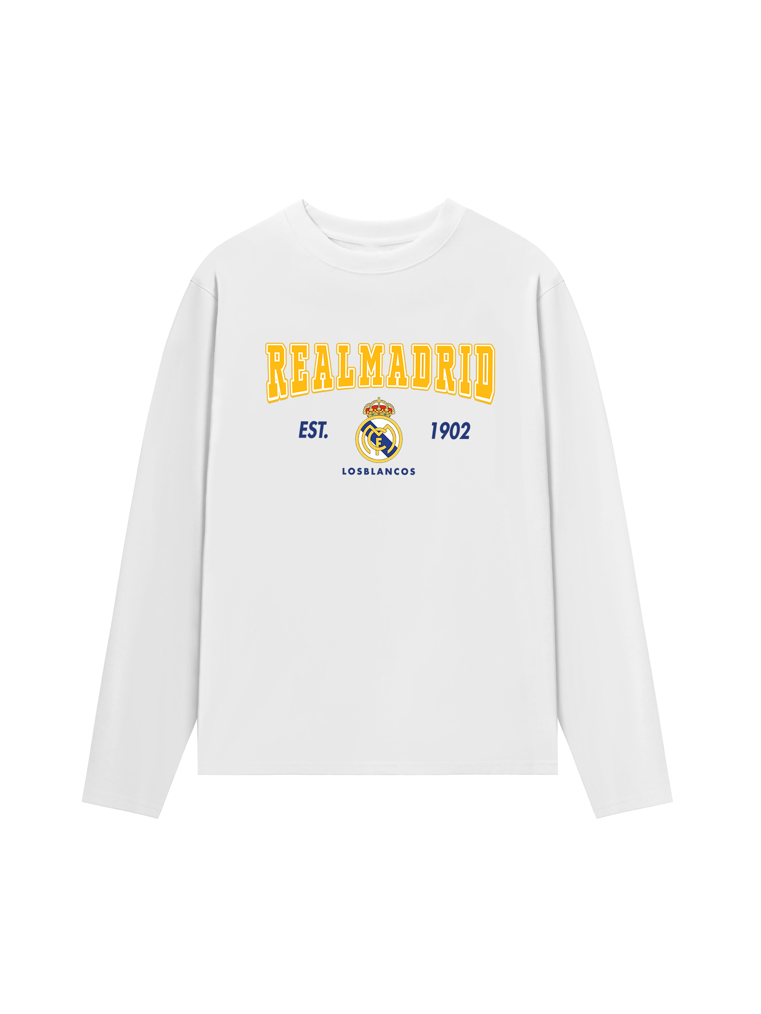 Áo Thun Dài Tay Real Madrid Losblancos Classic
