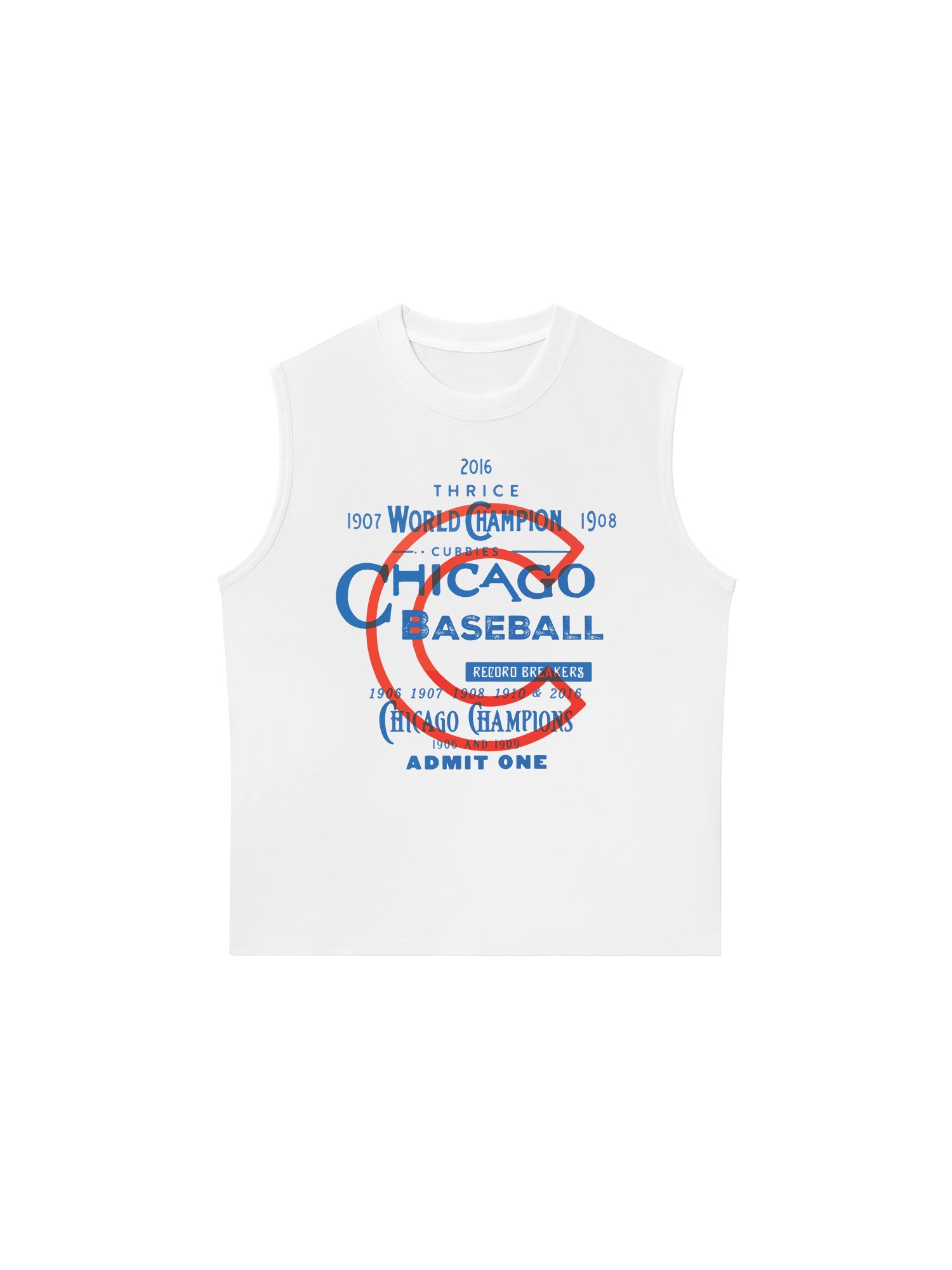 Áo Ba Lỗ Relaxed Fit Chicago Cubs