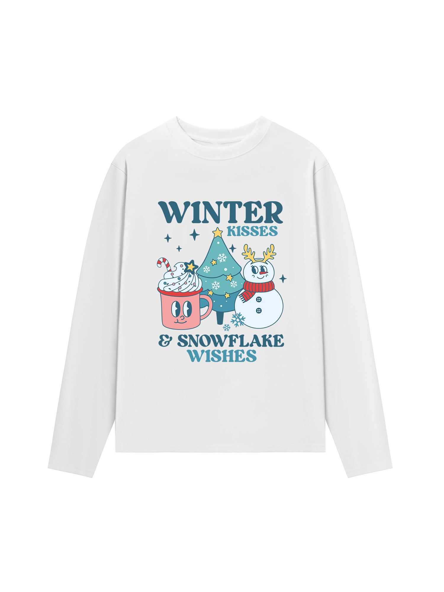 Áo Thun Dài Tay Winter Kisses