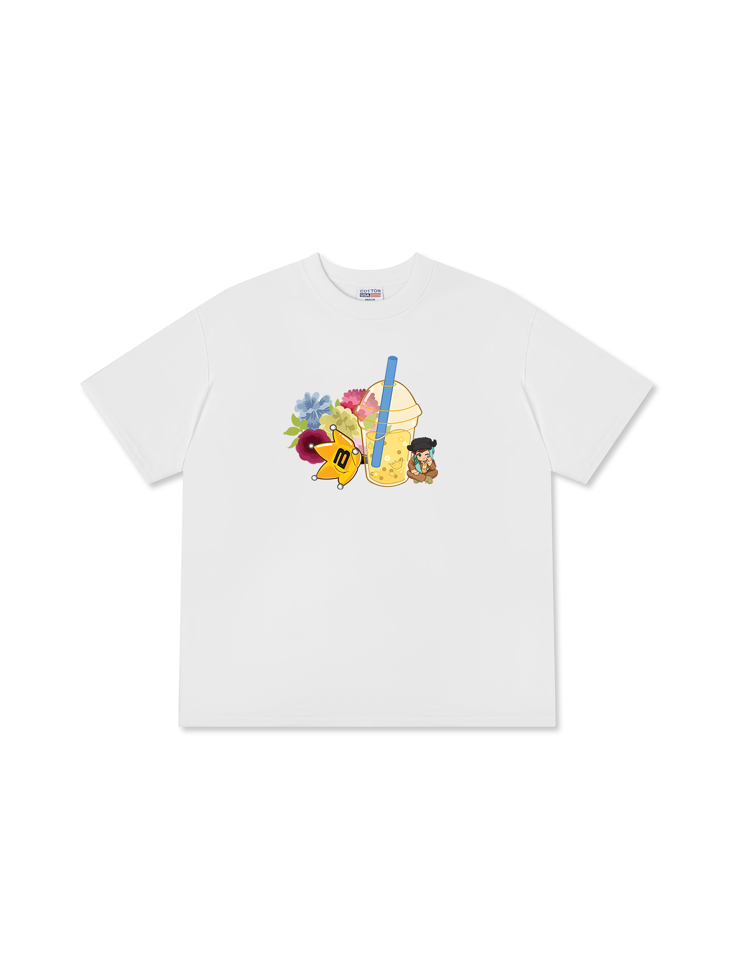 Áo Thun Relaxed Fit Idol G-Dragon Fan Art Oversized Tee