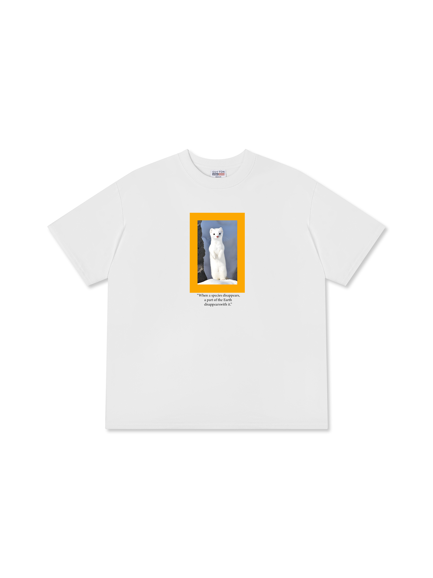 Áo Thun Relaxed Fit Wild Life When A Species Disappears