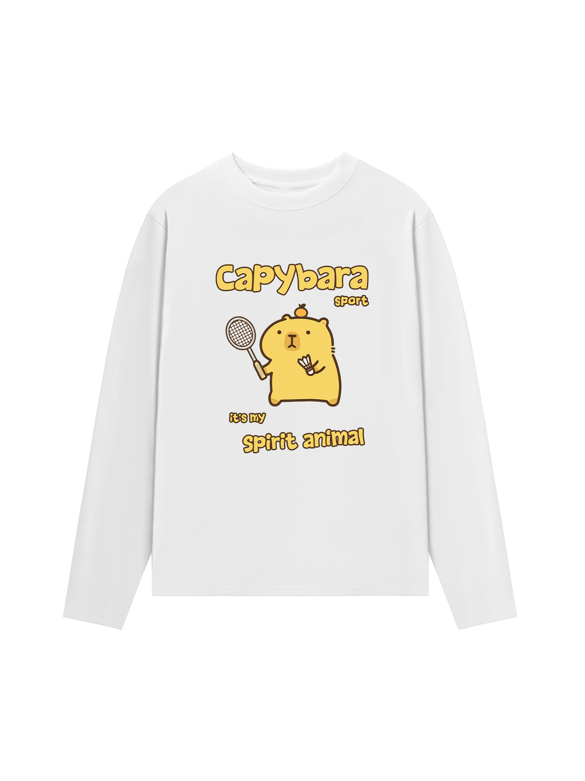 Áo Thun Dài Tay Badminton Capybara Sport