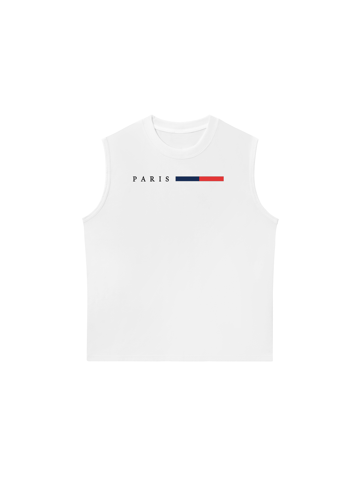 Áo Ba Lỗ Relaxed Fit City Paris Basic Logo