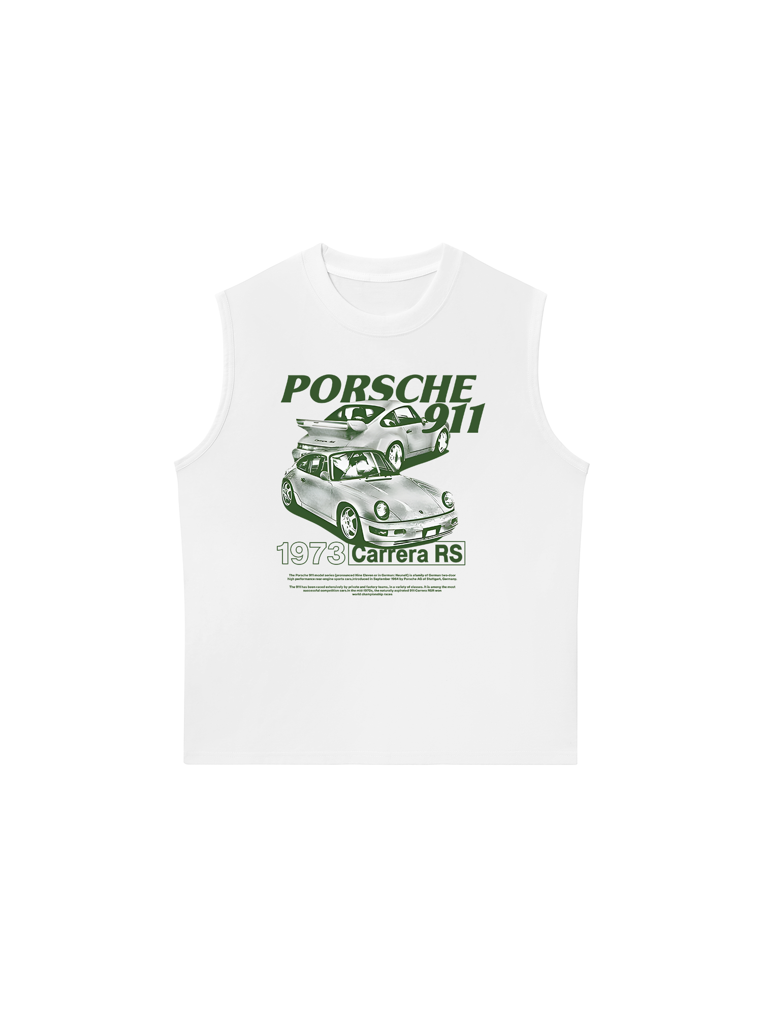 Áo Ba Lỗ Relaxed Fit Porsche 1973 Carrera RS