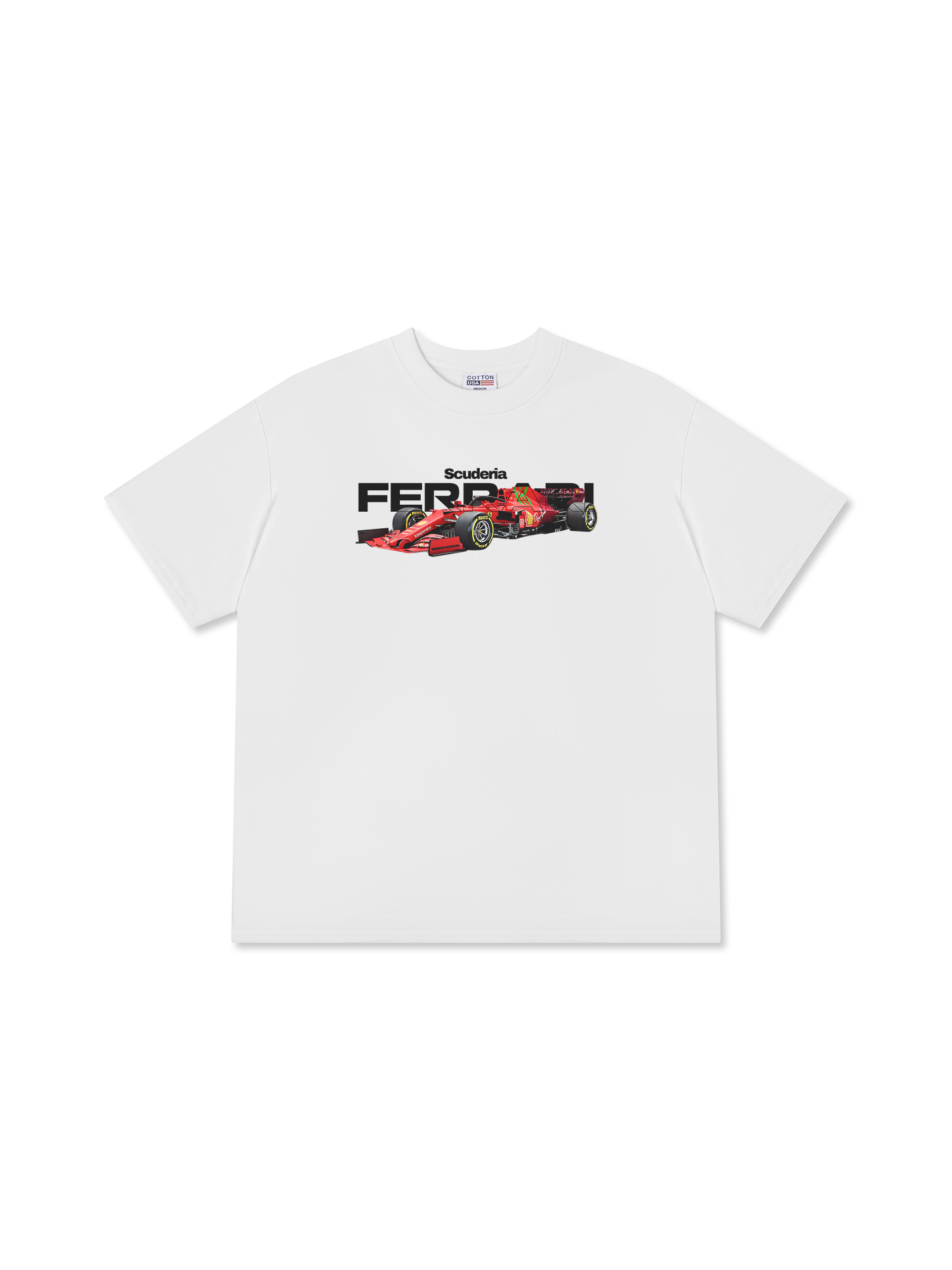 Áo Thun Relaxed Fit Ferrari The Pracing Horse