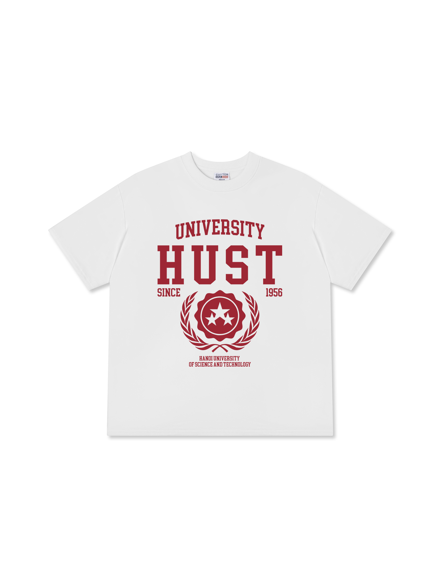 Áo Thun Relaxed Fit HUST University