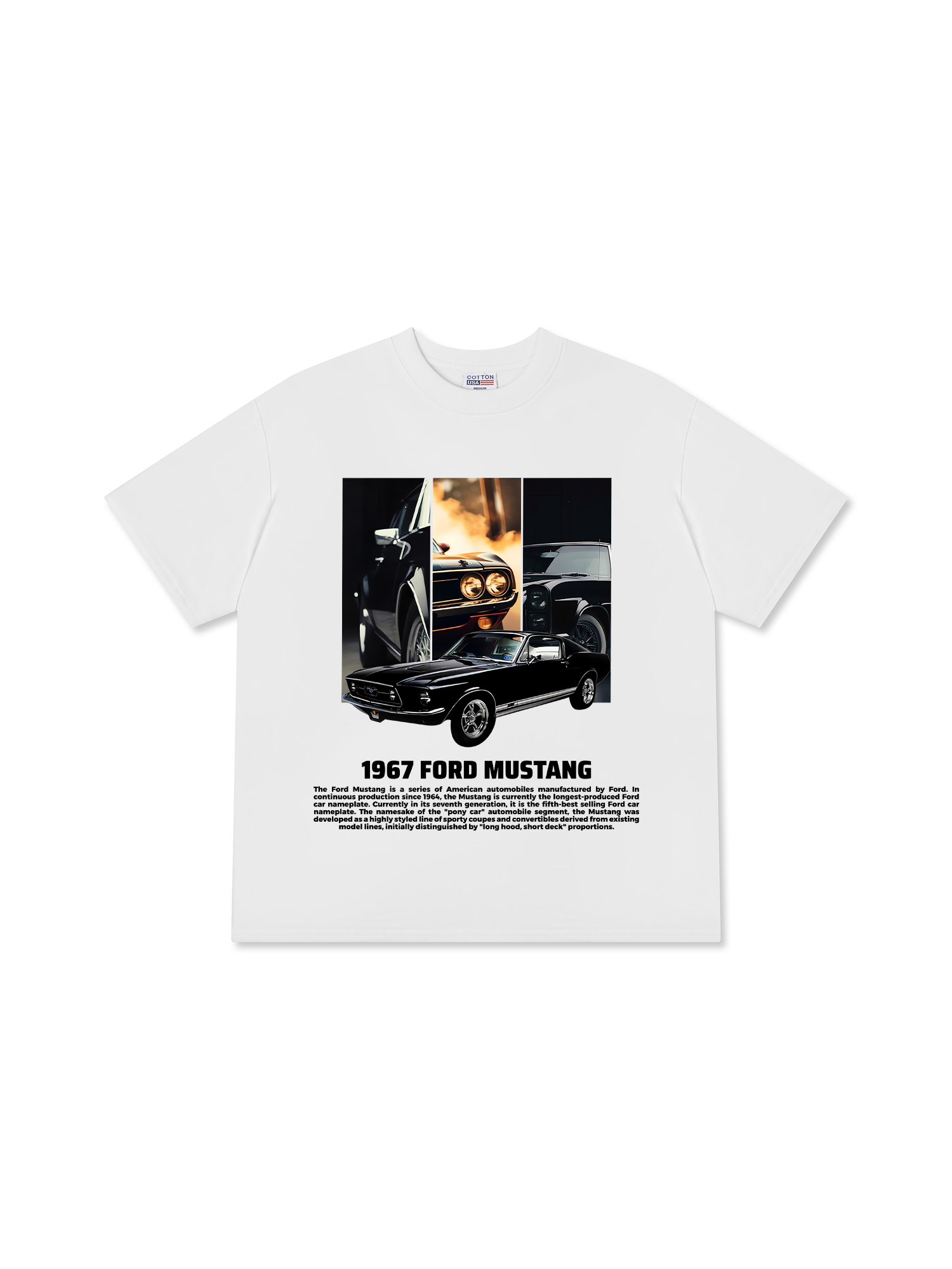 Áo Thun Relaxed Fit Ford Mustang 1967