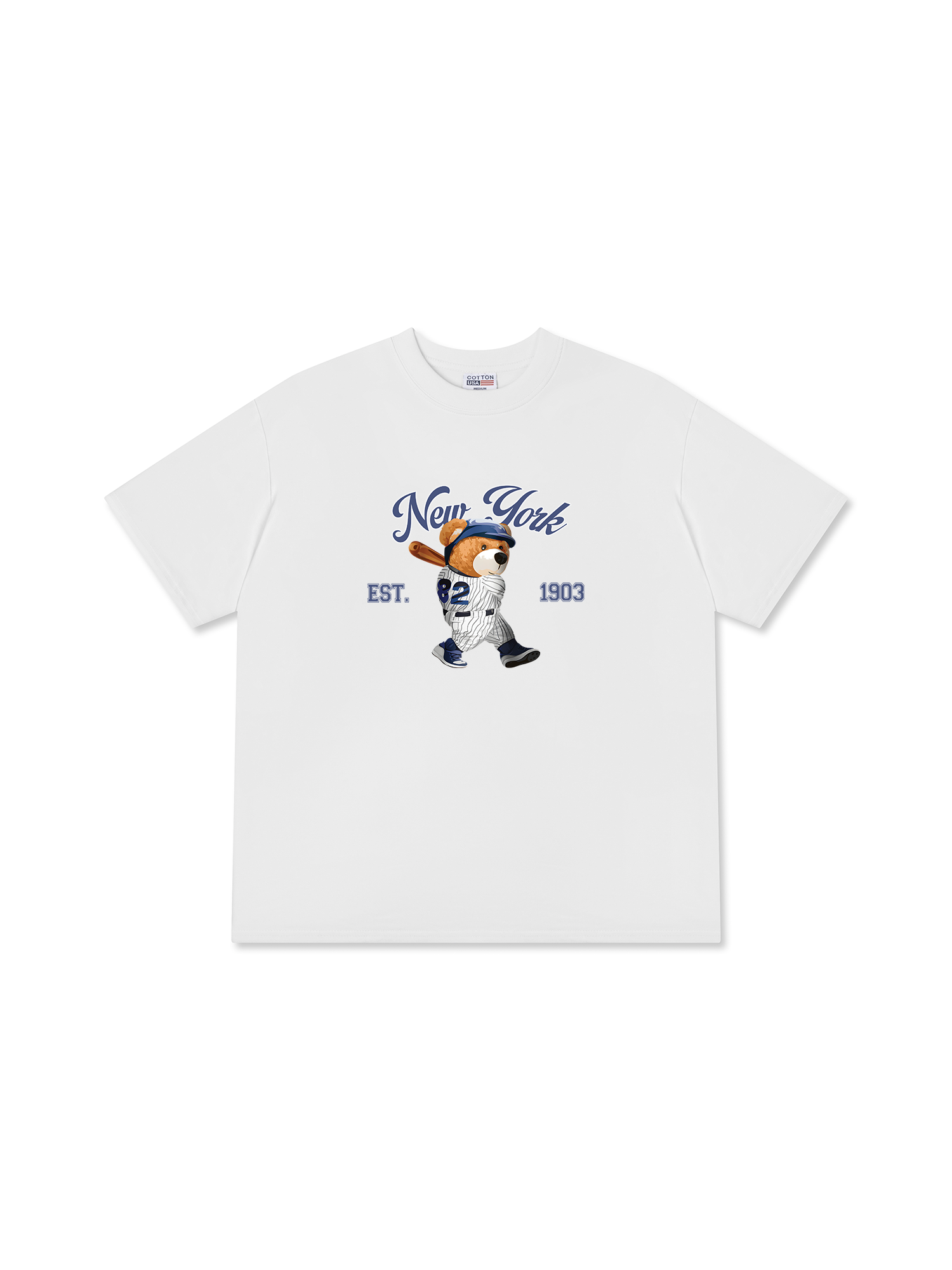 Áo Thun Relaxed Fit New York Baseball