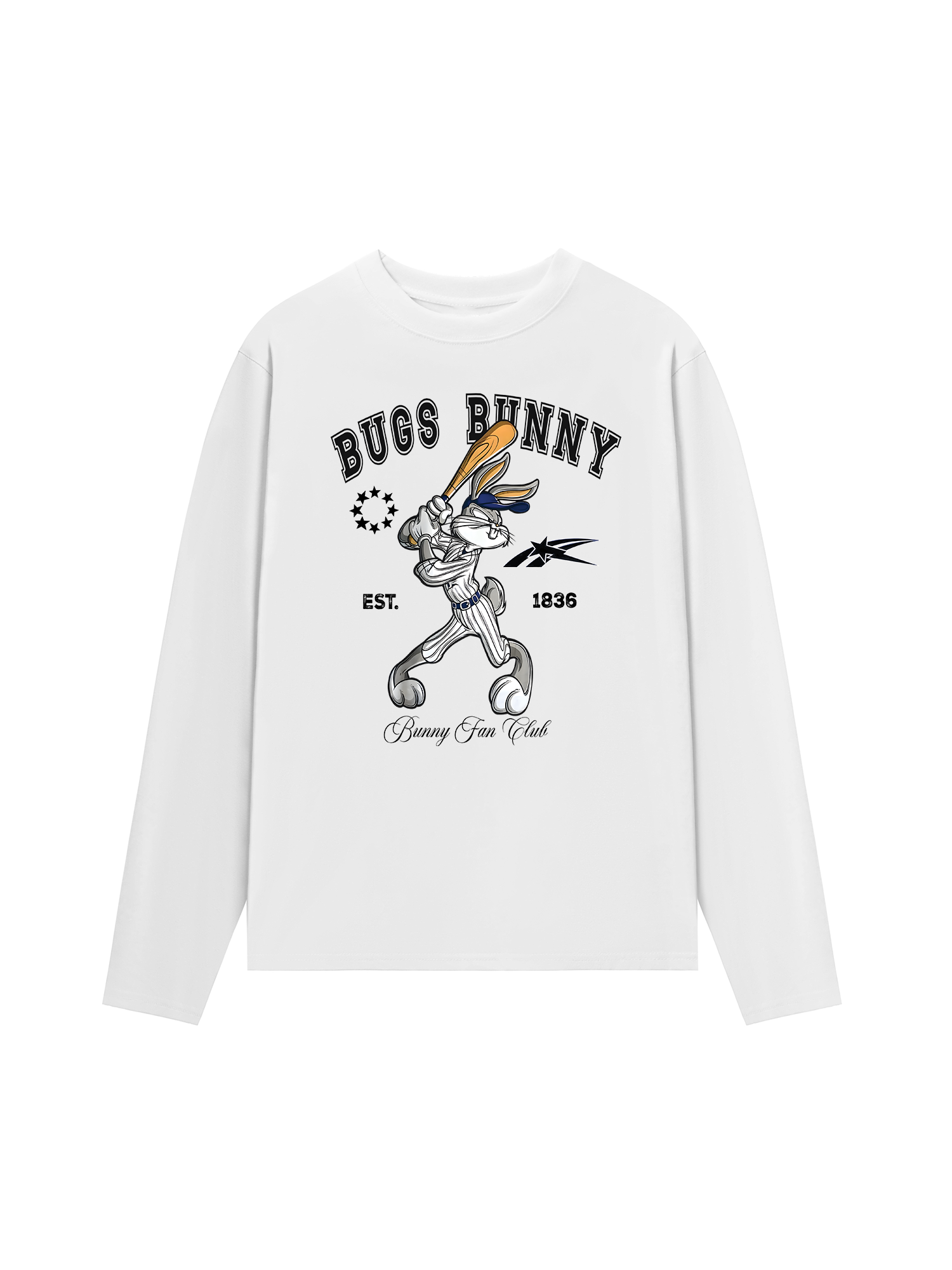 Áo Thun Dài Tay Baseball Bugs Bunny