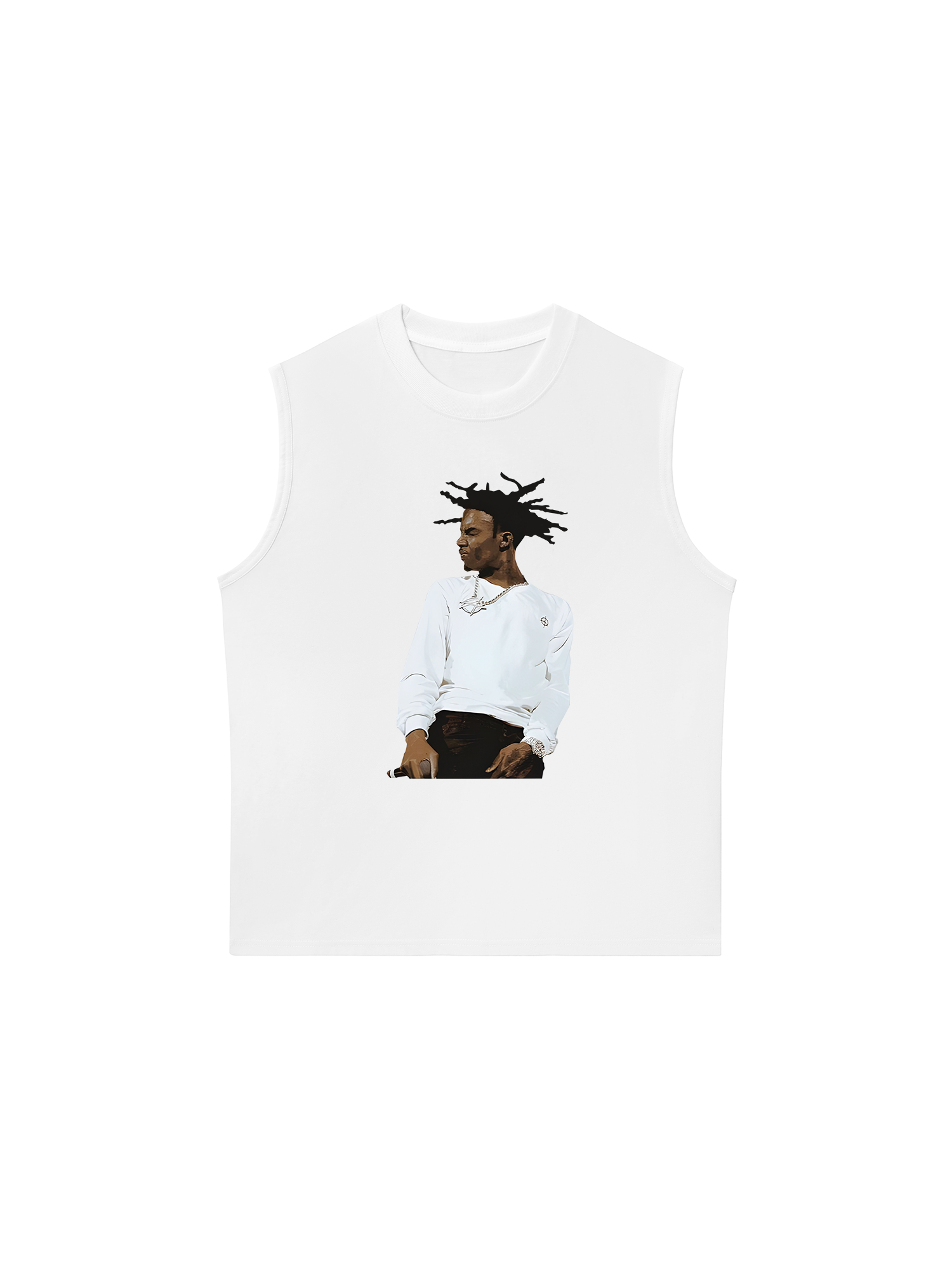 Áo Ba Lỗ Relaxed Fit Rapper Play Boi