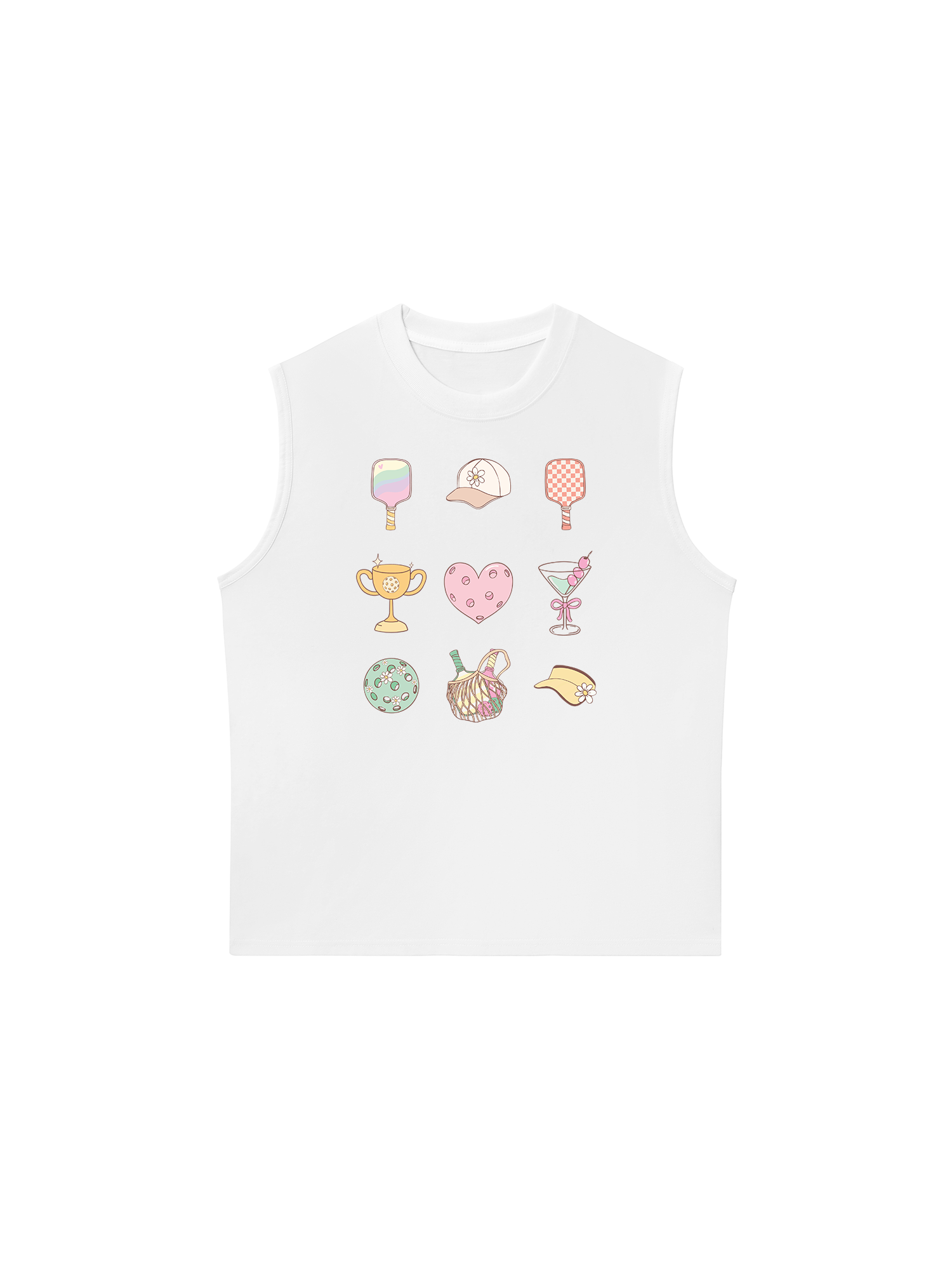 Áo Ba Lỗ Relaxed Fit Pickleball Mood