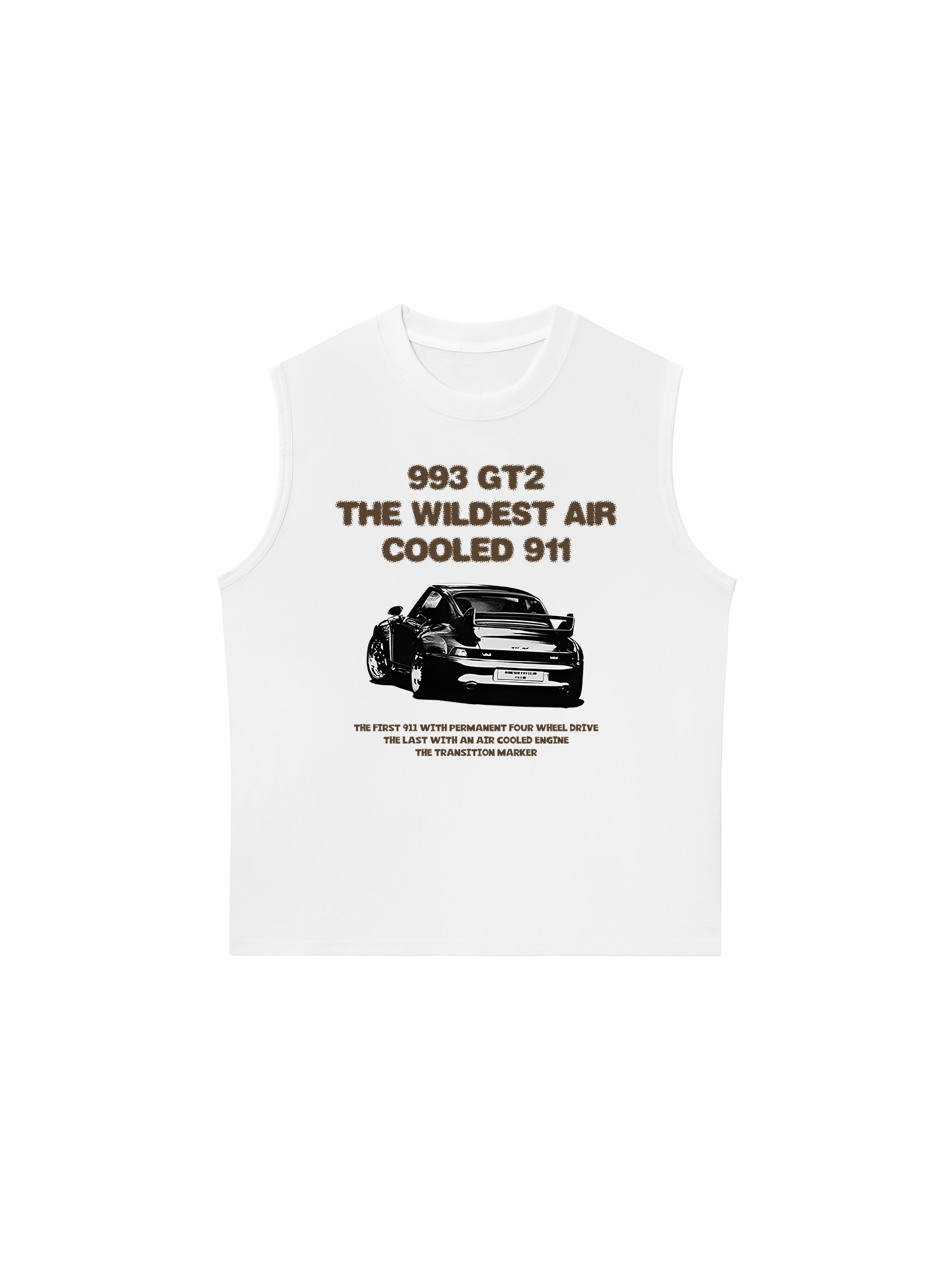 Áo Ba Lỗ Relaxed Fit Porsche 993 GT2 Retro