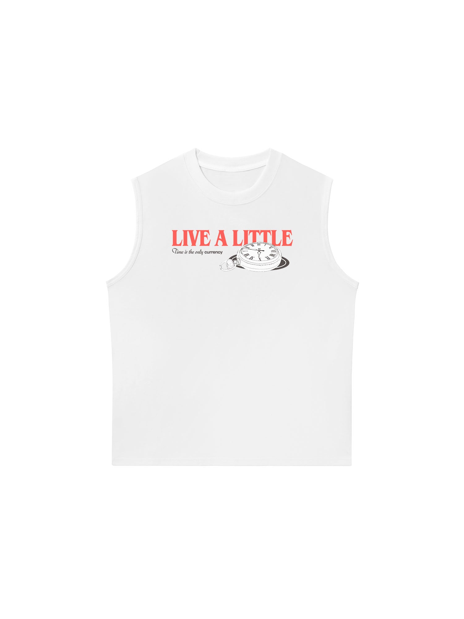 Áo Ba Lỗ Relaxed Fit Live A Little