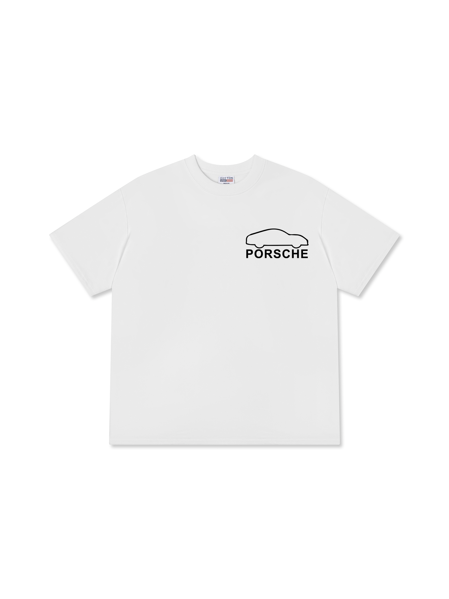 Áo Thun Relaxed Fit Porsche CAR Pocket