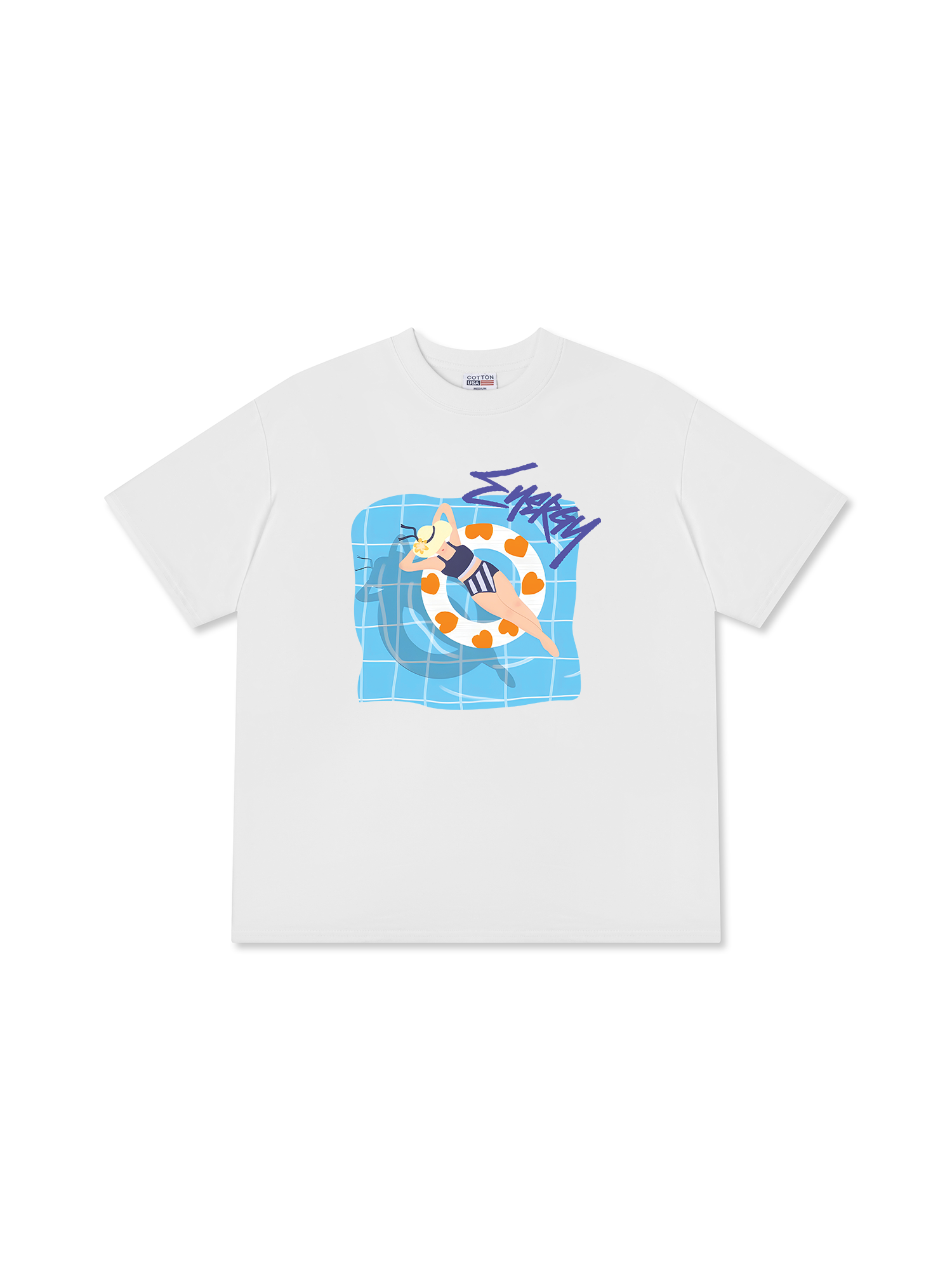 Áo Thun Relaxed Fit Energy Lazy Melt
