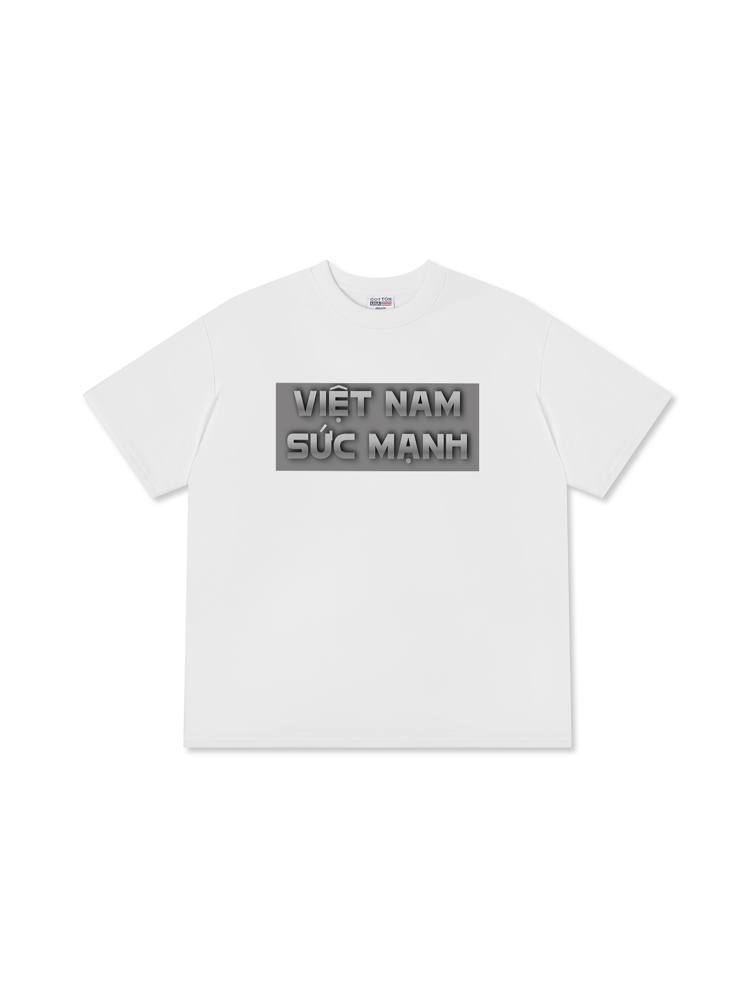 Áo Thun Relaxed Fit Việt Nam Sức Mạnh