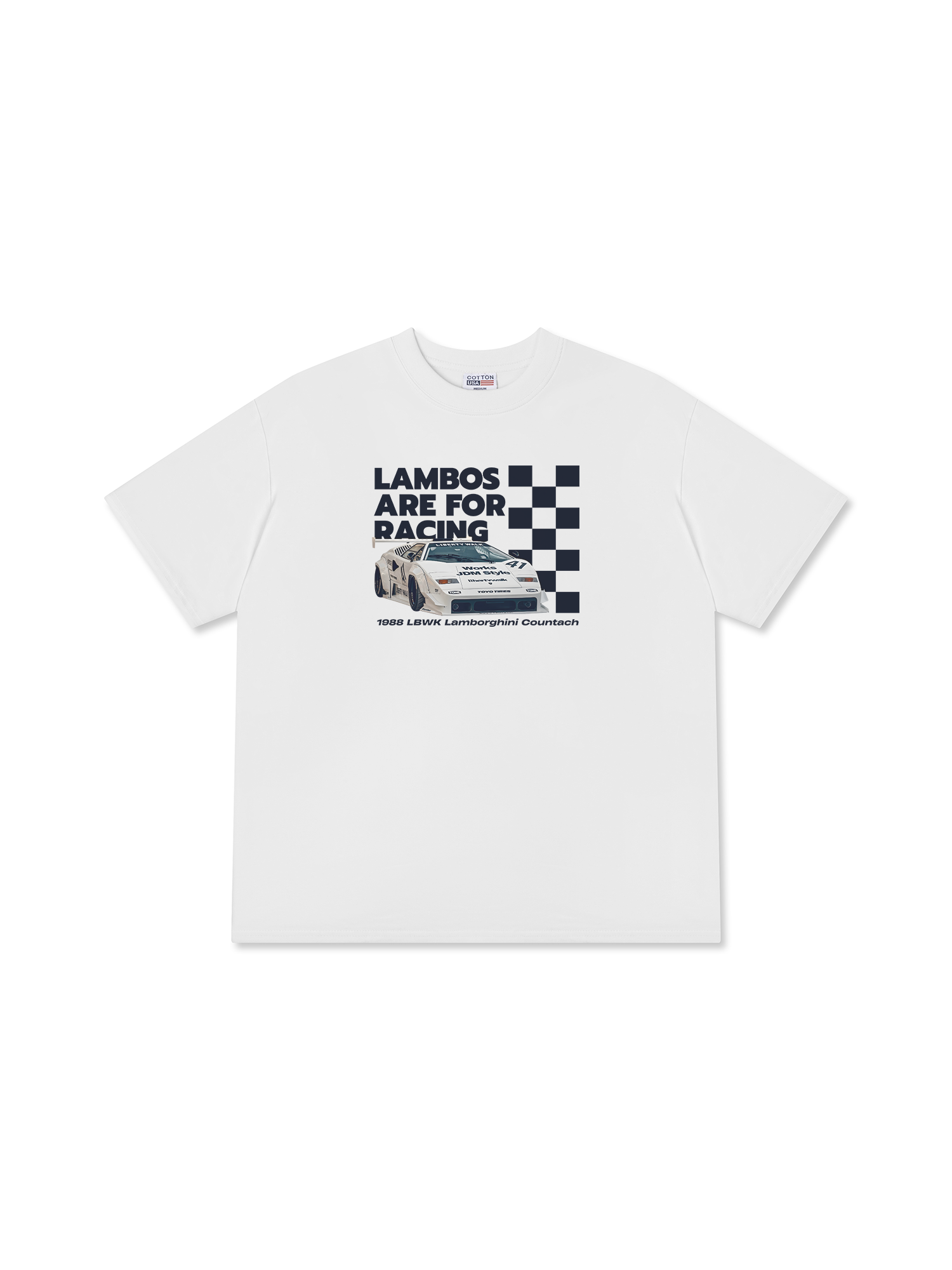 Áo Thun Relaxed Fit Lamborghini Are For Racing